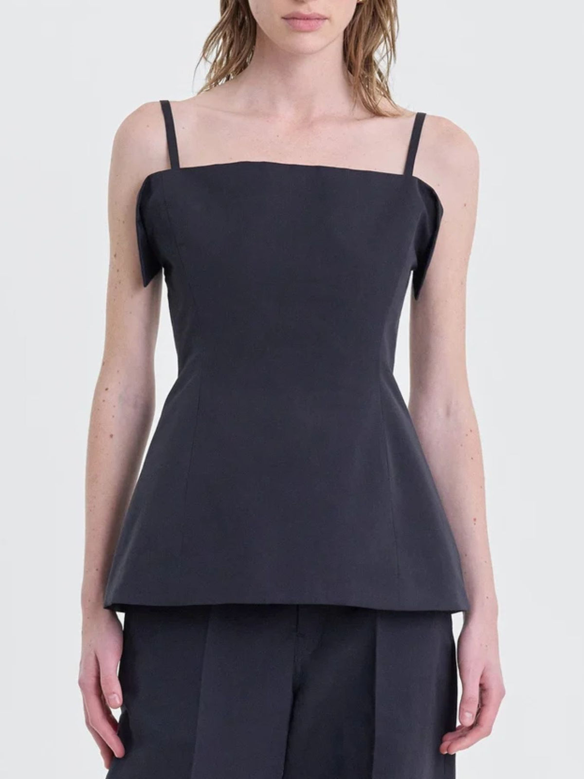 FFORME-Sola Bustier Top-Black-Tops-Boboli-Vancouver-Canada