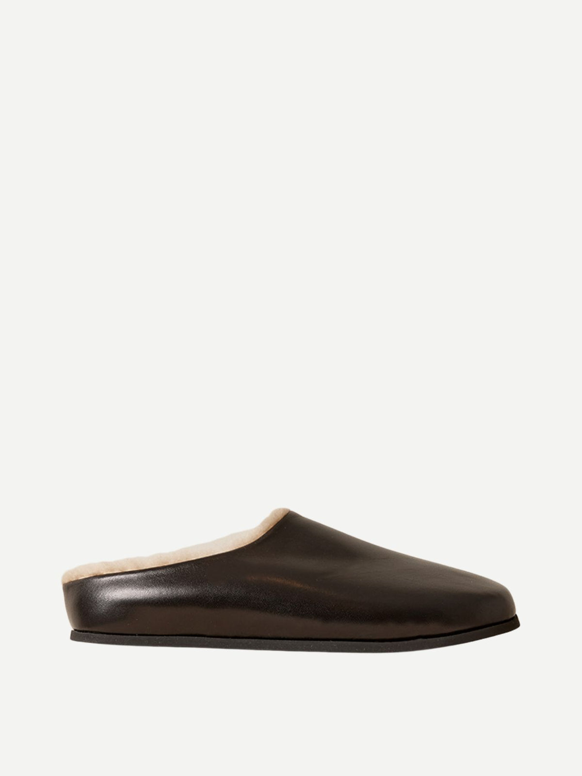 Vico Mule W/Shearling - Black W/ Shearling