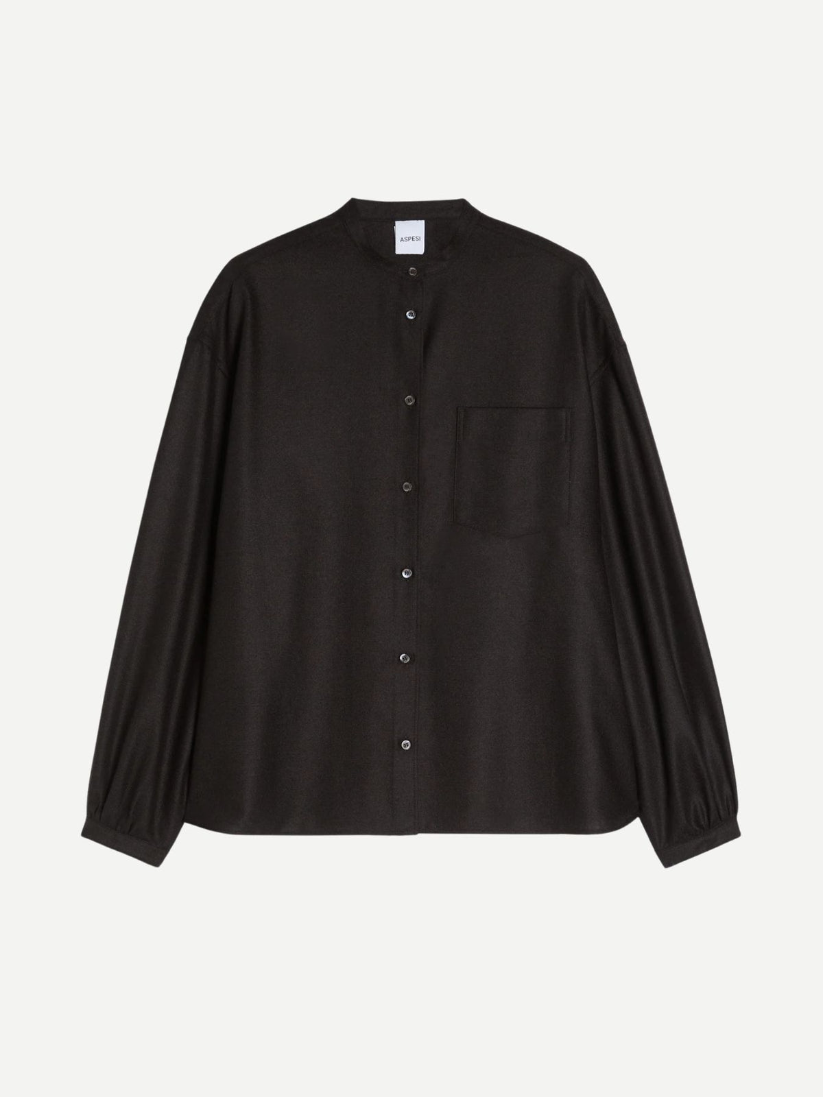 Aspesi-Camicia Mod.5433 - Brown-Blouses-Boboli-Vancouver-Canada