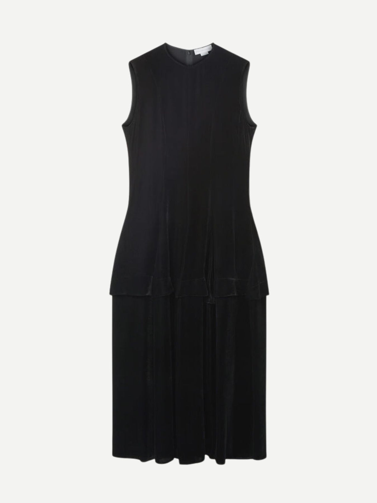 Stella McCartney-Velvet Long Dress - Black-Dresses-Boboli-Vancouver-Canada