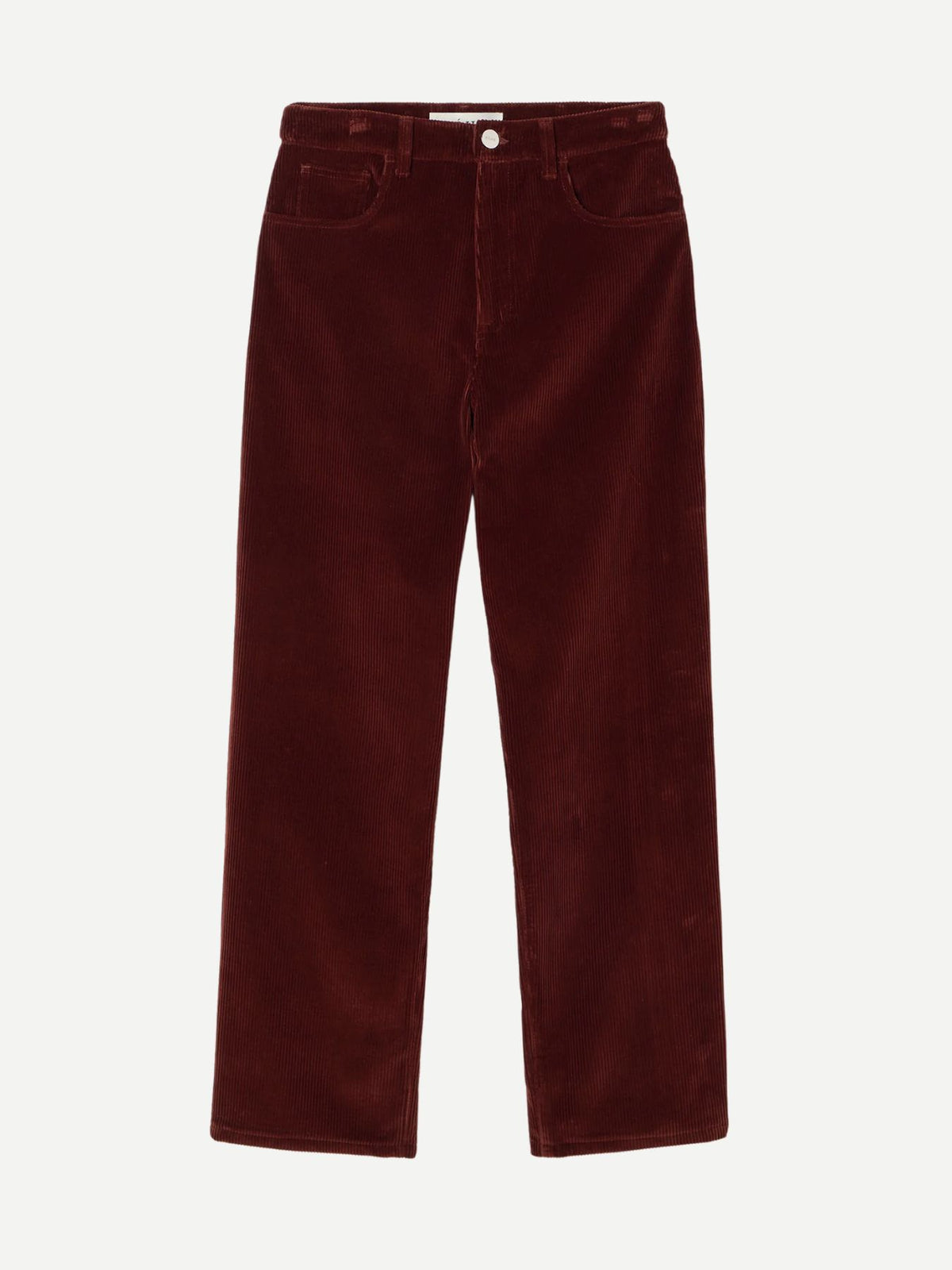 Rohe-Bruun - Signature Baggy Corduroy Trousers - Wine-Pants-Boboli-Vancouver-Canada