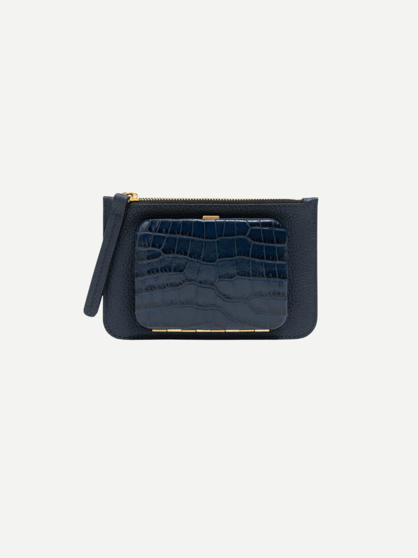 Lutz Morris-Nash Wallet - Navy/Navy Croco-Bags-Boboli-Vancouver-Canada