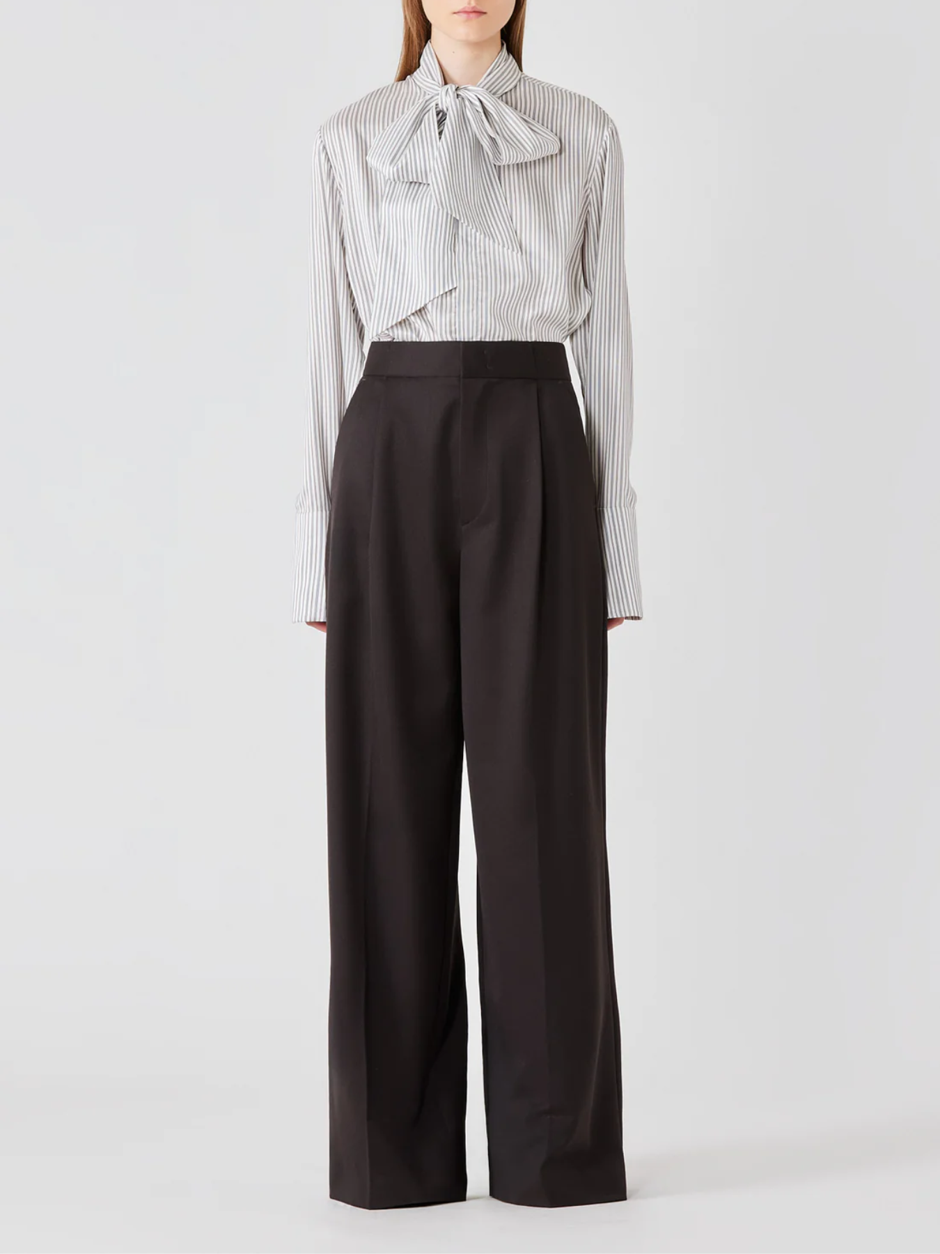 Sa Su Phi-Bogart Trousers - Brown-Pants-Boboli-Vancouver-Canada
