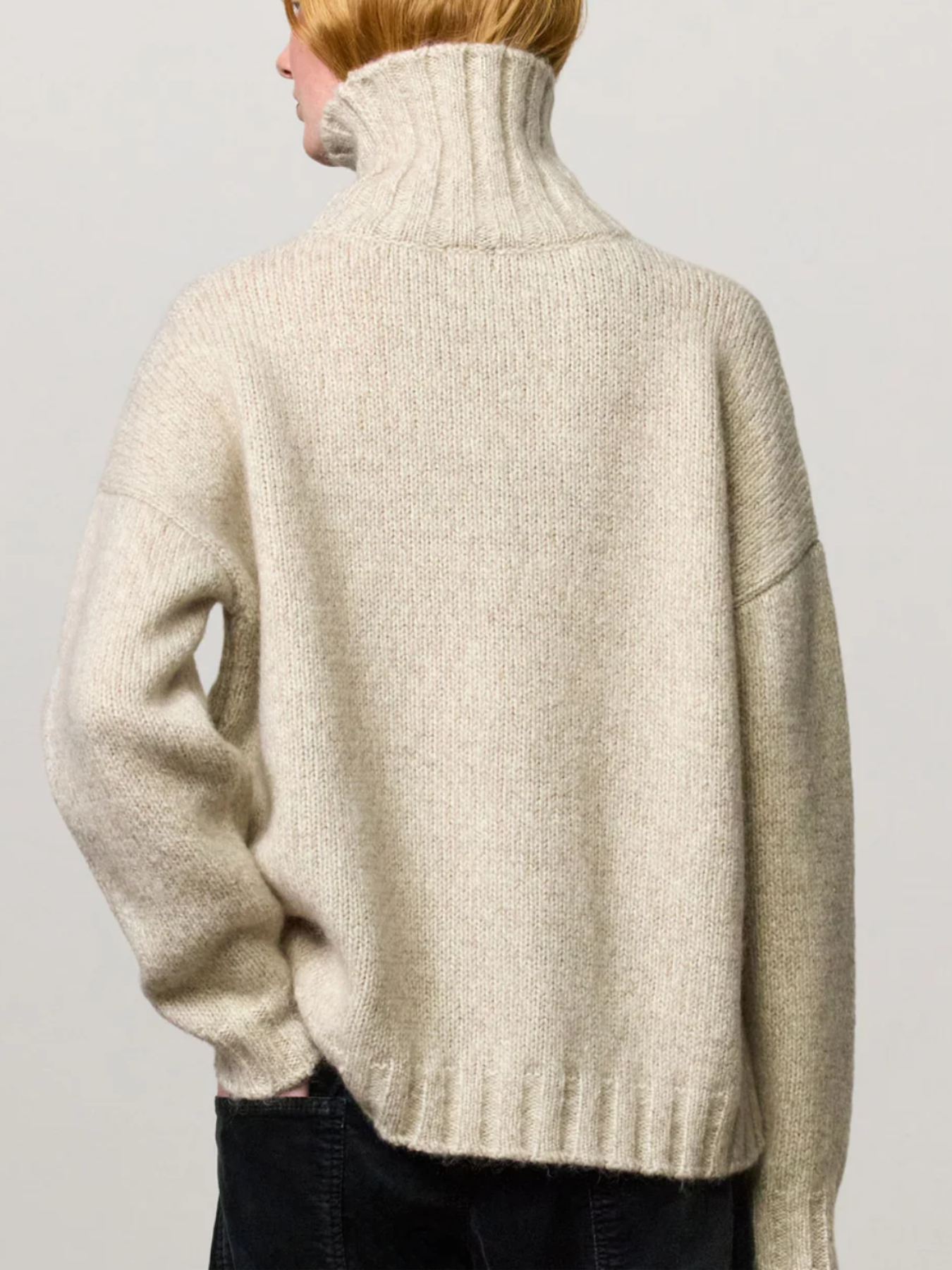 Massimo Alba-Virginia Turtleneck Sweater - Snow-Sweaters-Boboli-Vancouver-Canada