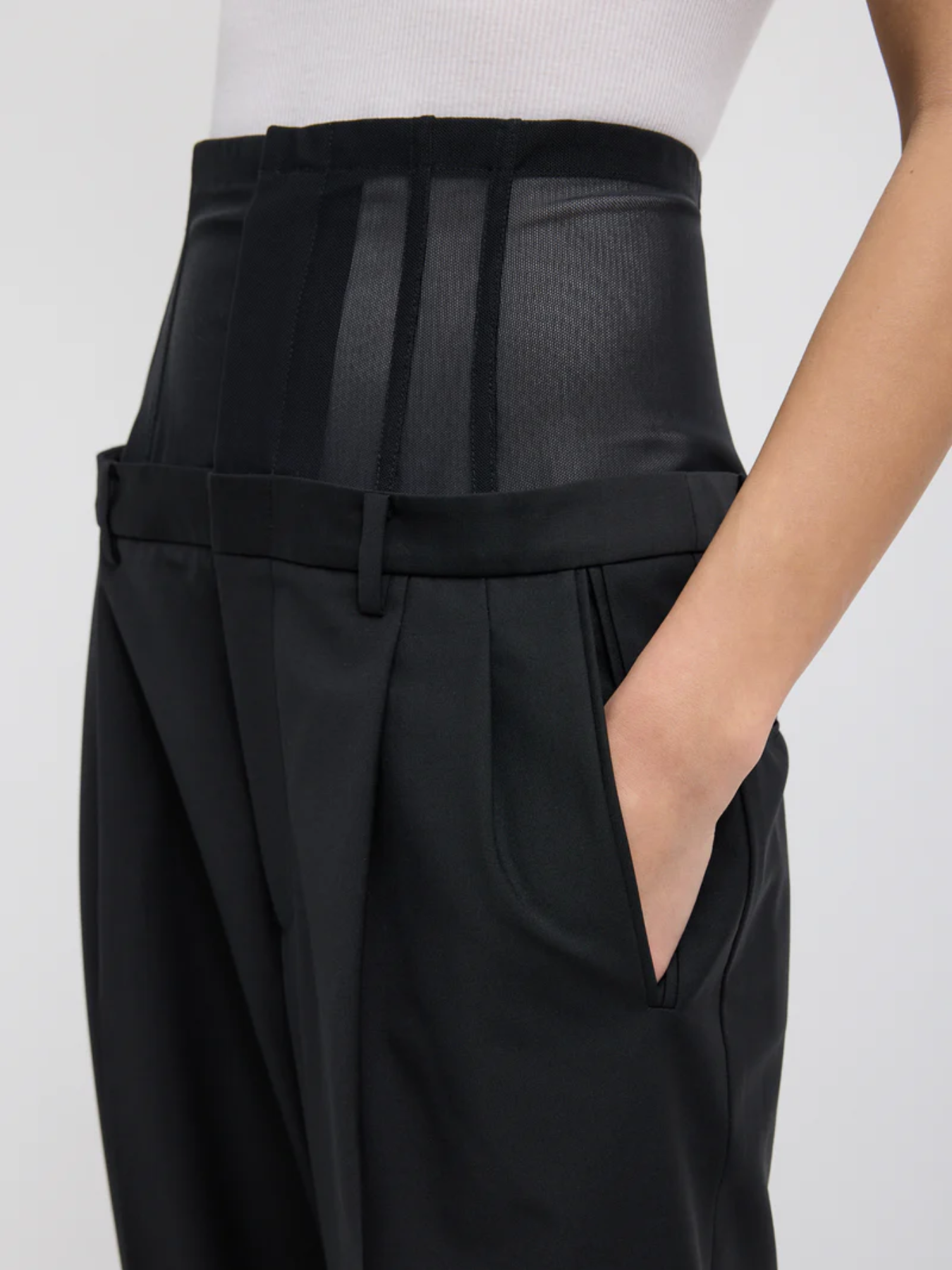 tibi corset belt