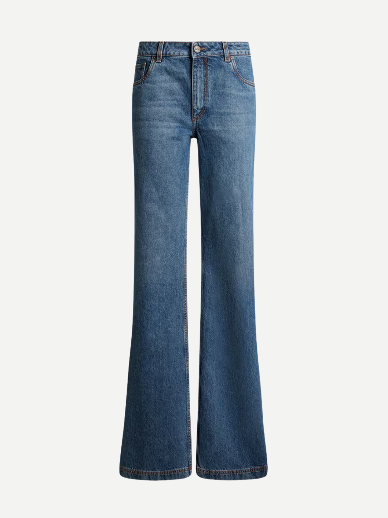 Etro-Long Flared Jeans - Denim-Pants-Boboli-Vancouver-Canada