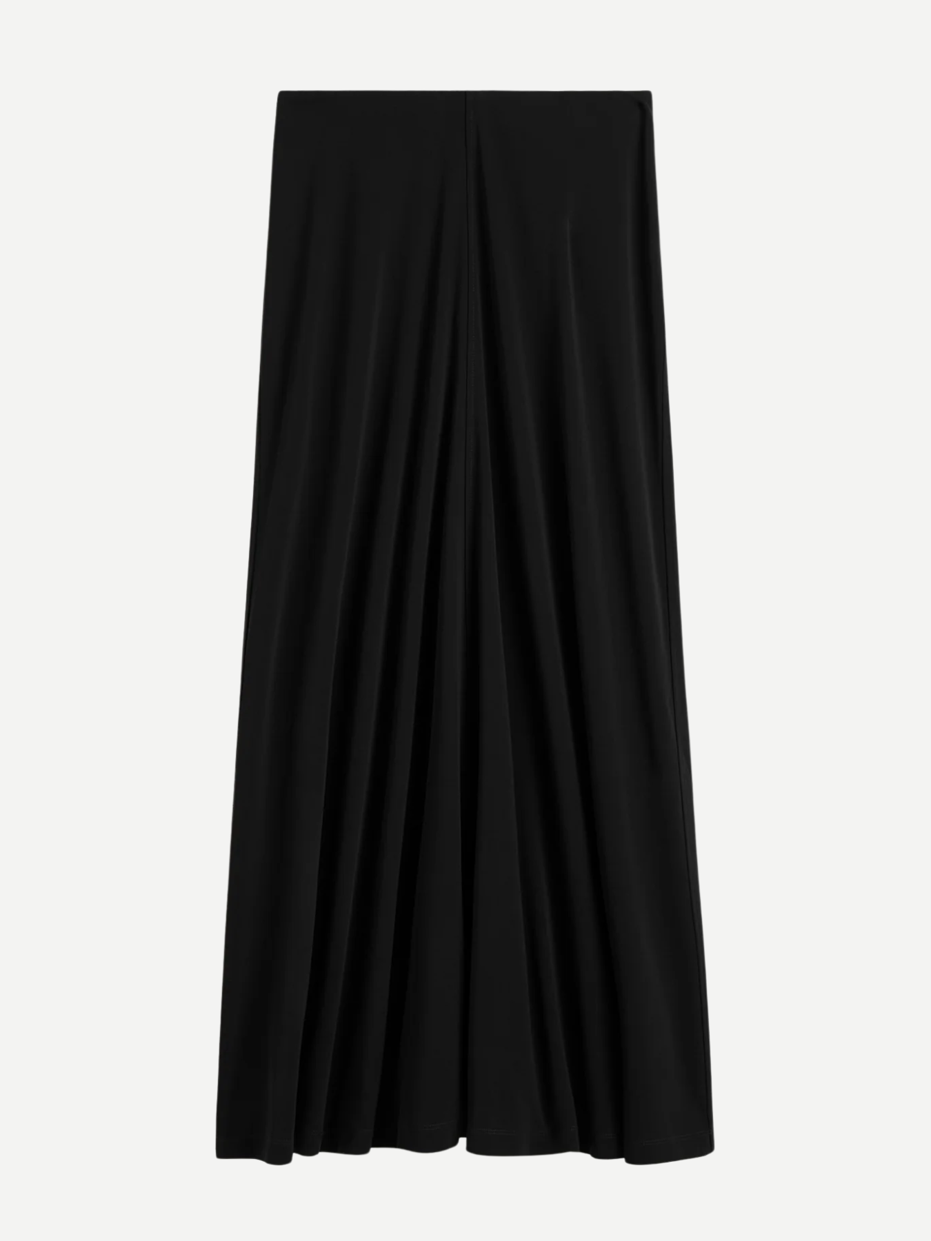 Toteme-Flared Jersey Skirt - Black-Skirts-Boboli-Vancouver-Canada