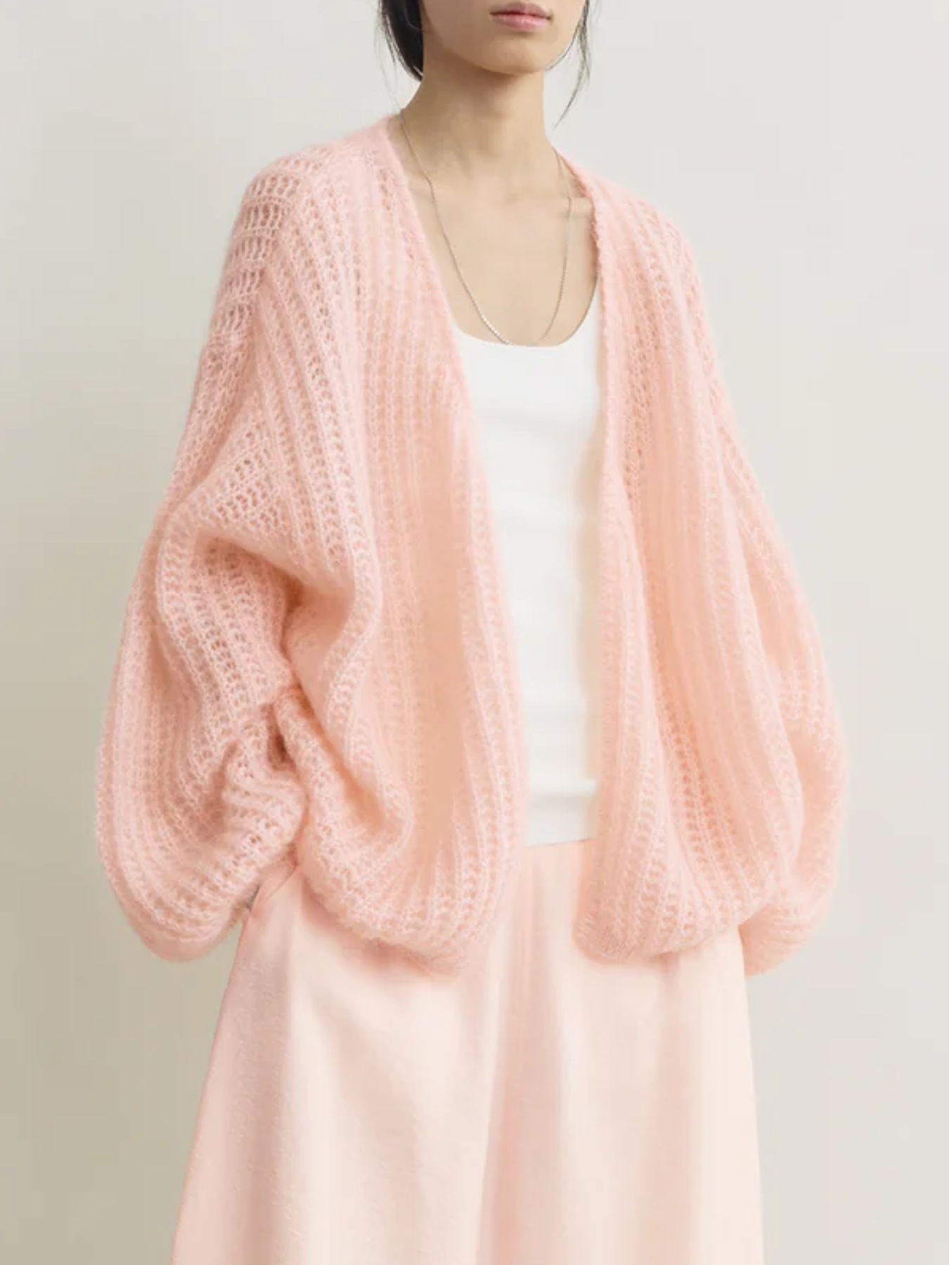 Totême-Puffed Cardigan - Bloom-Cardigans-Boboli-Vancouver-Canada