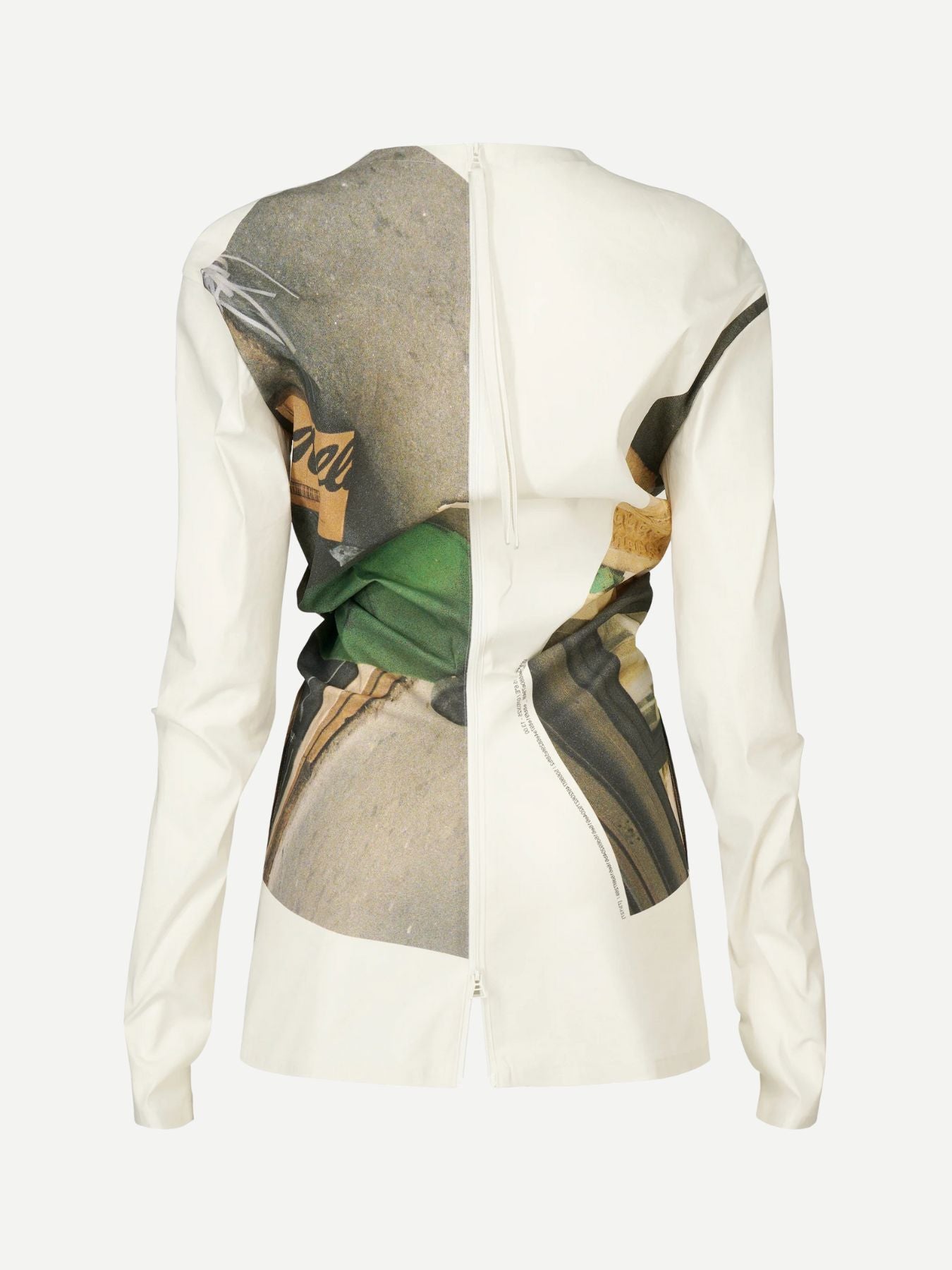 Issey Miyake-Street View Shirt - Off White-Shirts-Boboli-Vancouver-Canada