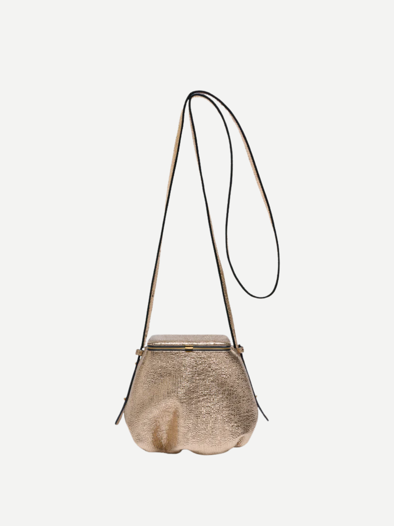 Lutz Morris-Blaine Long Strap Cross Body - Rose Gold Metallic-Bags-Boboli-Vancouver-Canada