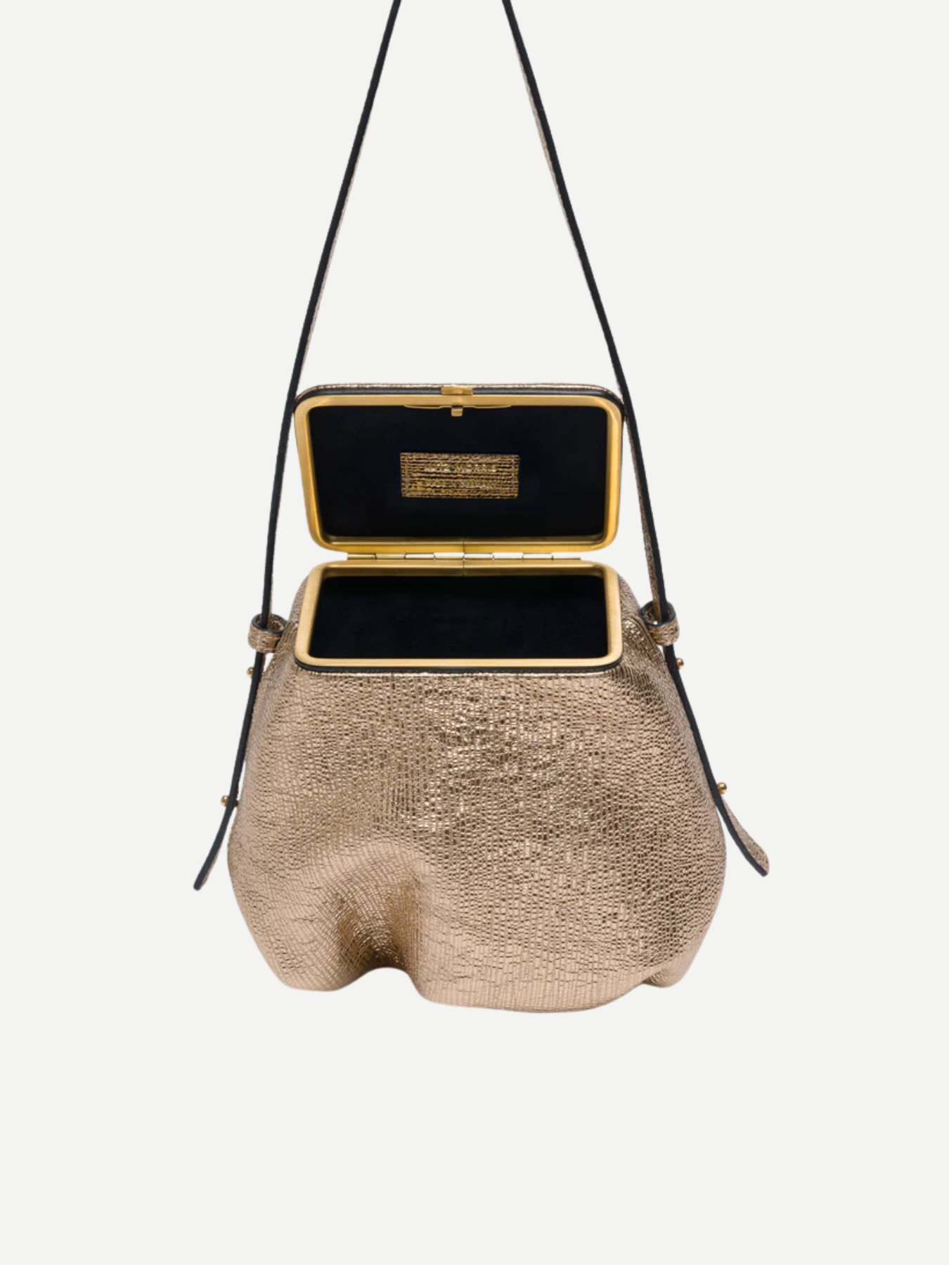 Lutz Morris-Blaine Long Strap Cross Body - Rose Gold Metallic-Bags-Boboli-Vancouver-Canada