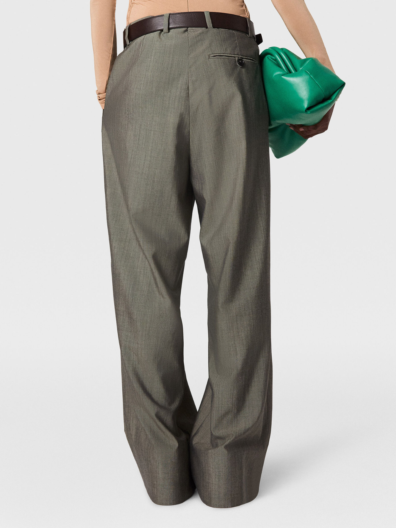 Stella McCartney-Tropical Tailoring Pant - Sage & Ink-Pants-Boboli-Vancouver-Canada