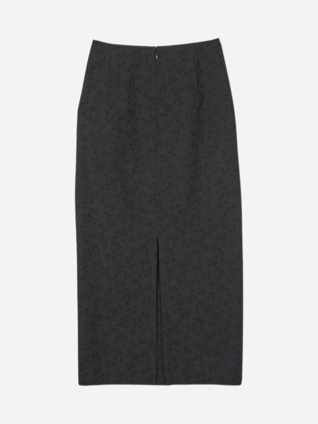 Cecilie Bahnsen-Uka Skirt Eira Matelassé - Black-Skirts-Boboli-Vancouver-Canada