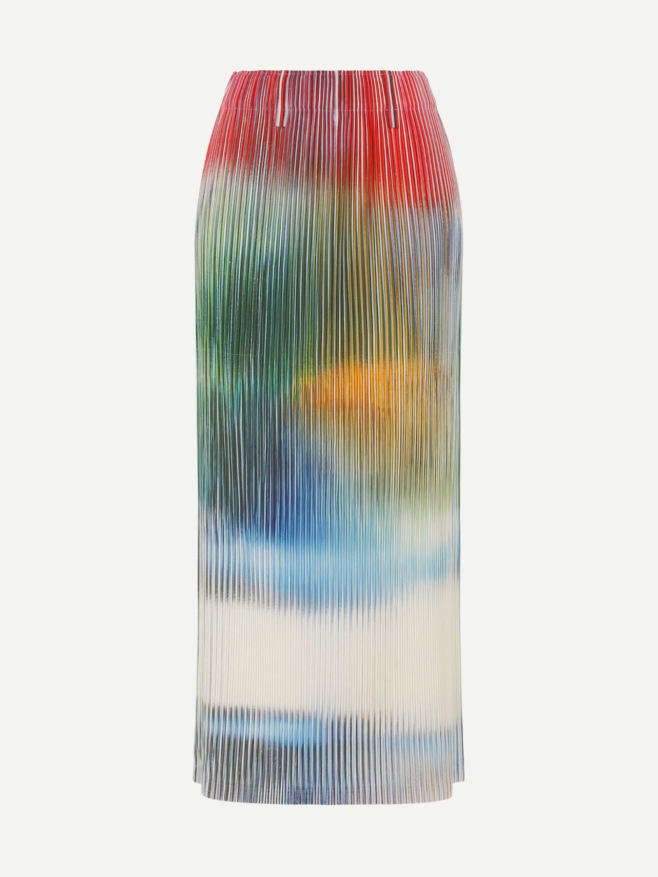 Obscure Pleats Skirt - Multi