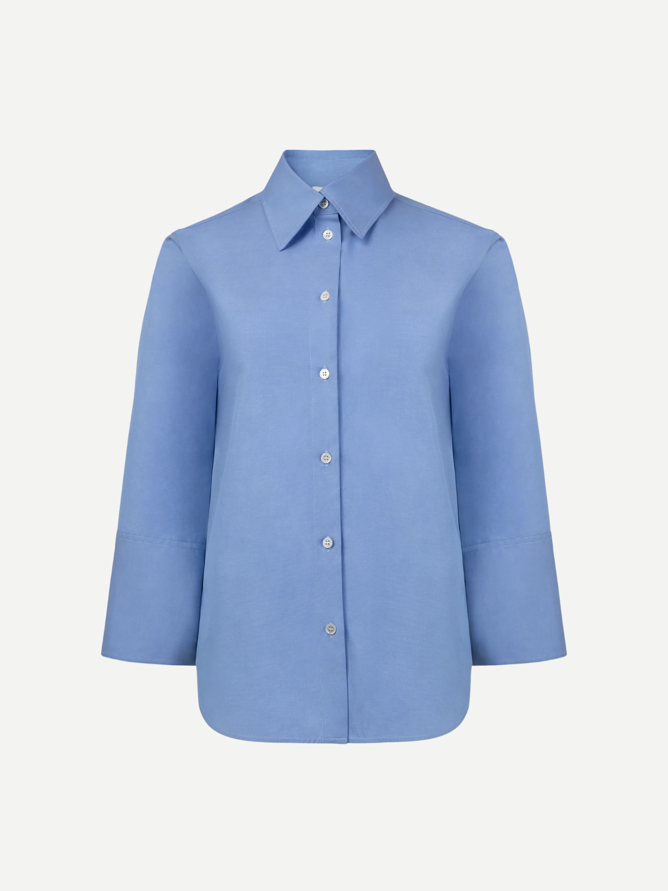 FFORME-Nico Petite Shirt - Oxford Blue-Shirts-Boboli-Vancouver-Canada