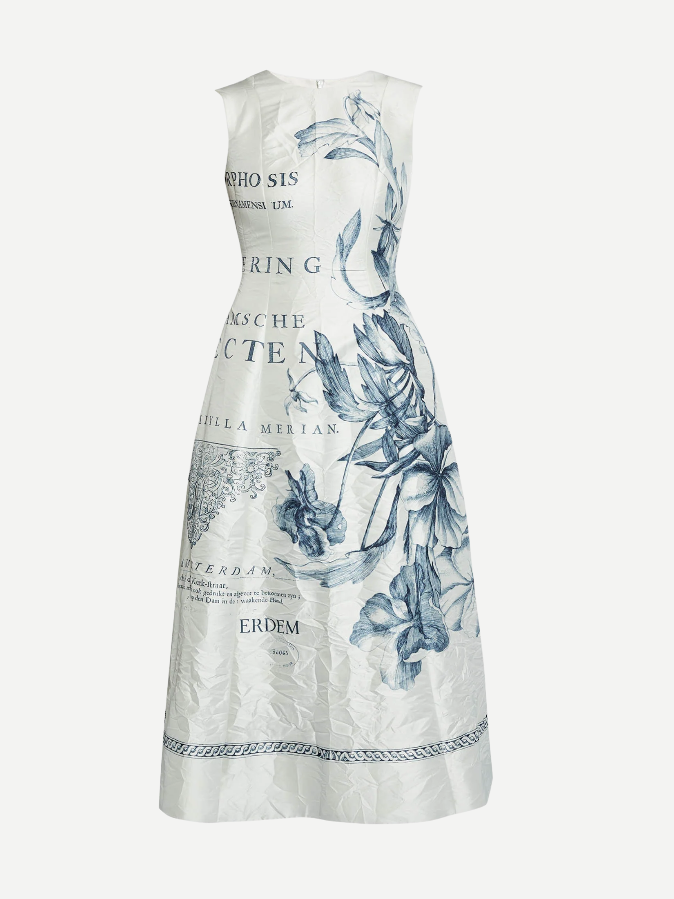 Erdem-Sleeveless Midi Dress - Dove Grey-Dresses-Boboli-Vancouver-Canada