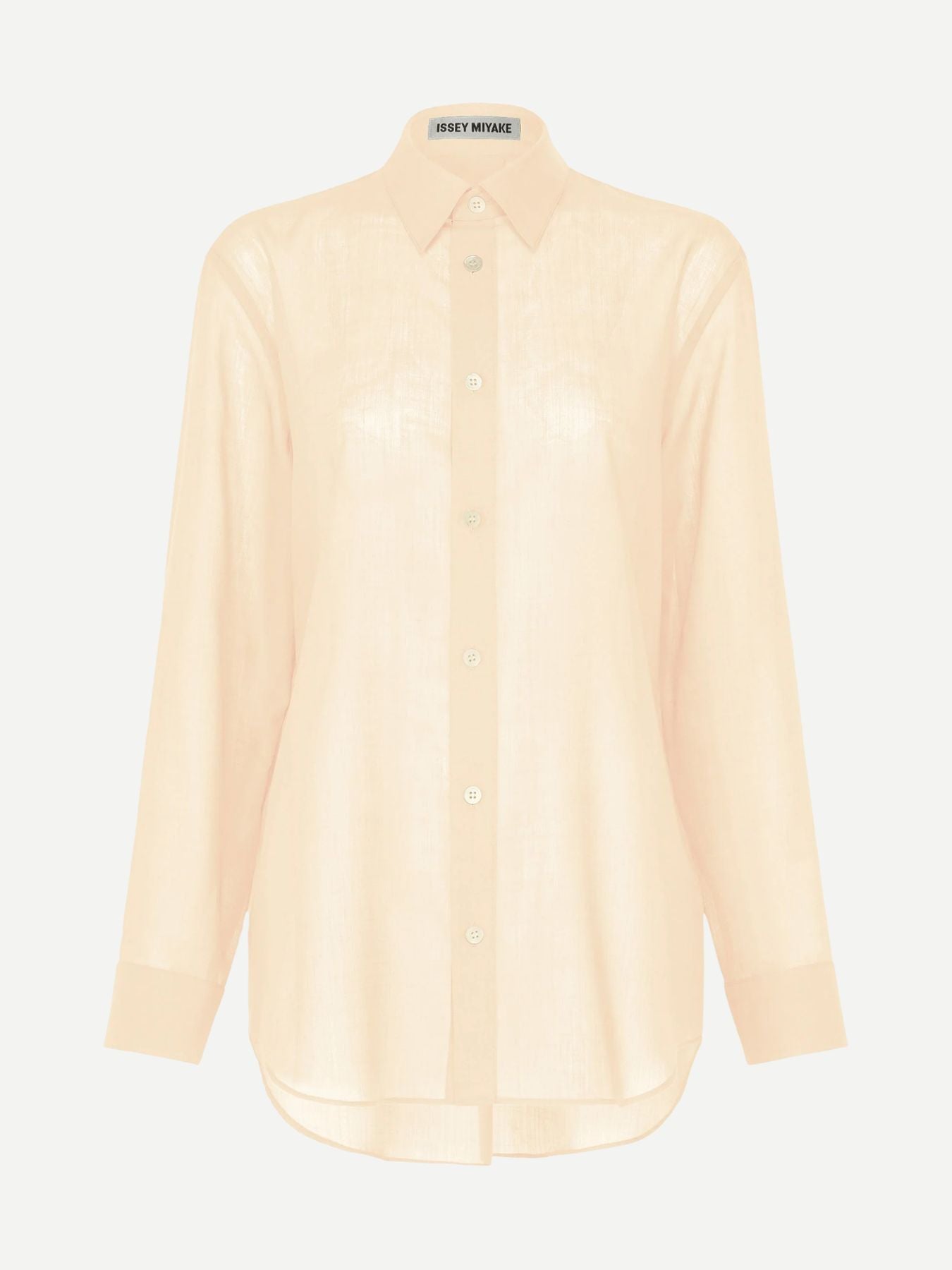Sheer Wool Shirt - Off White