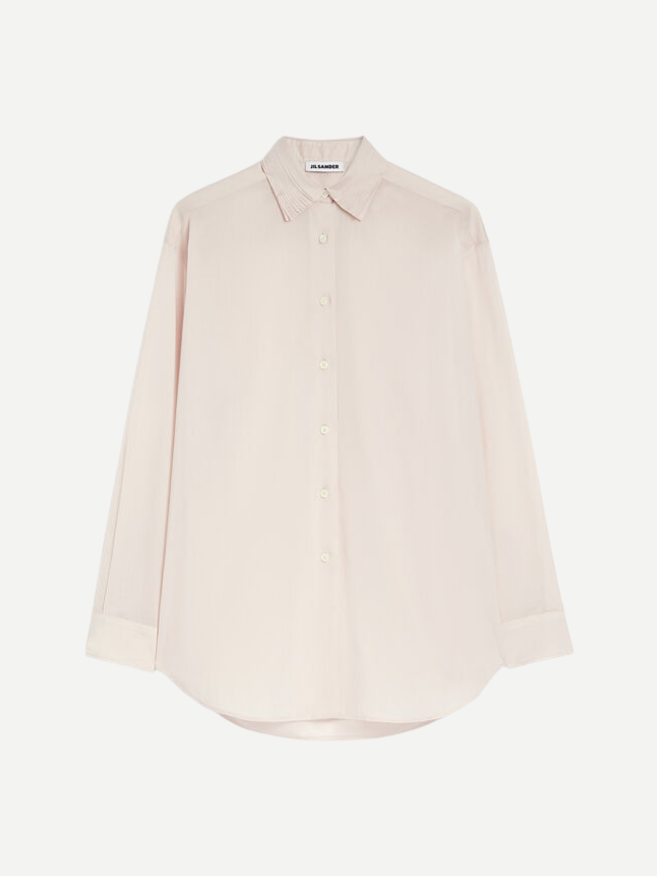 Jil Sander-Soft Cotton Mussola Shirt - Seashell Pink-Shirt-Boboli-Vancouver-Canada