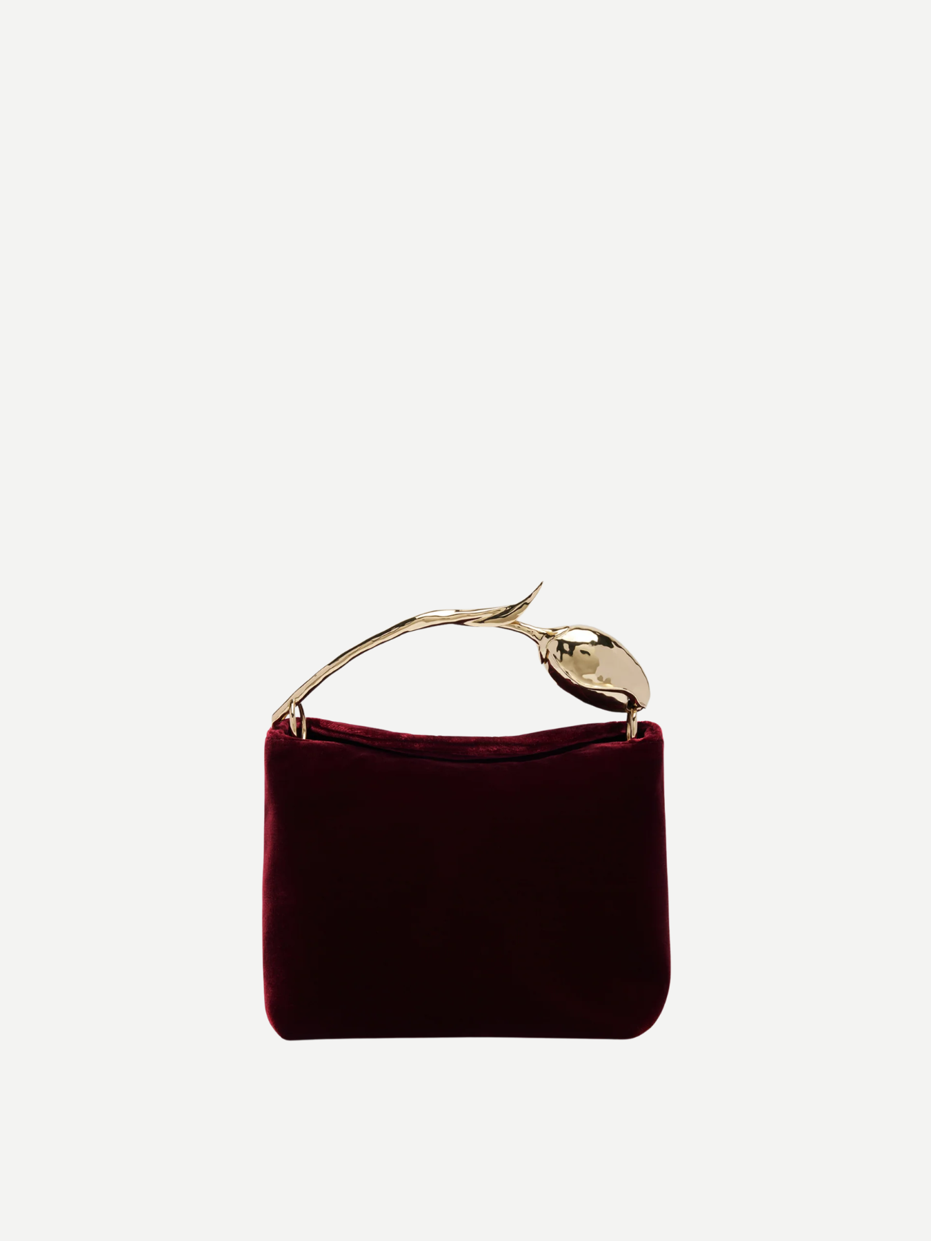 Erdem-Velvet Mini Bloom Bag - Malbec-Bags-Boboli-Vancouver-Canada