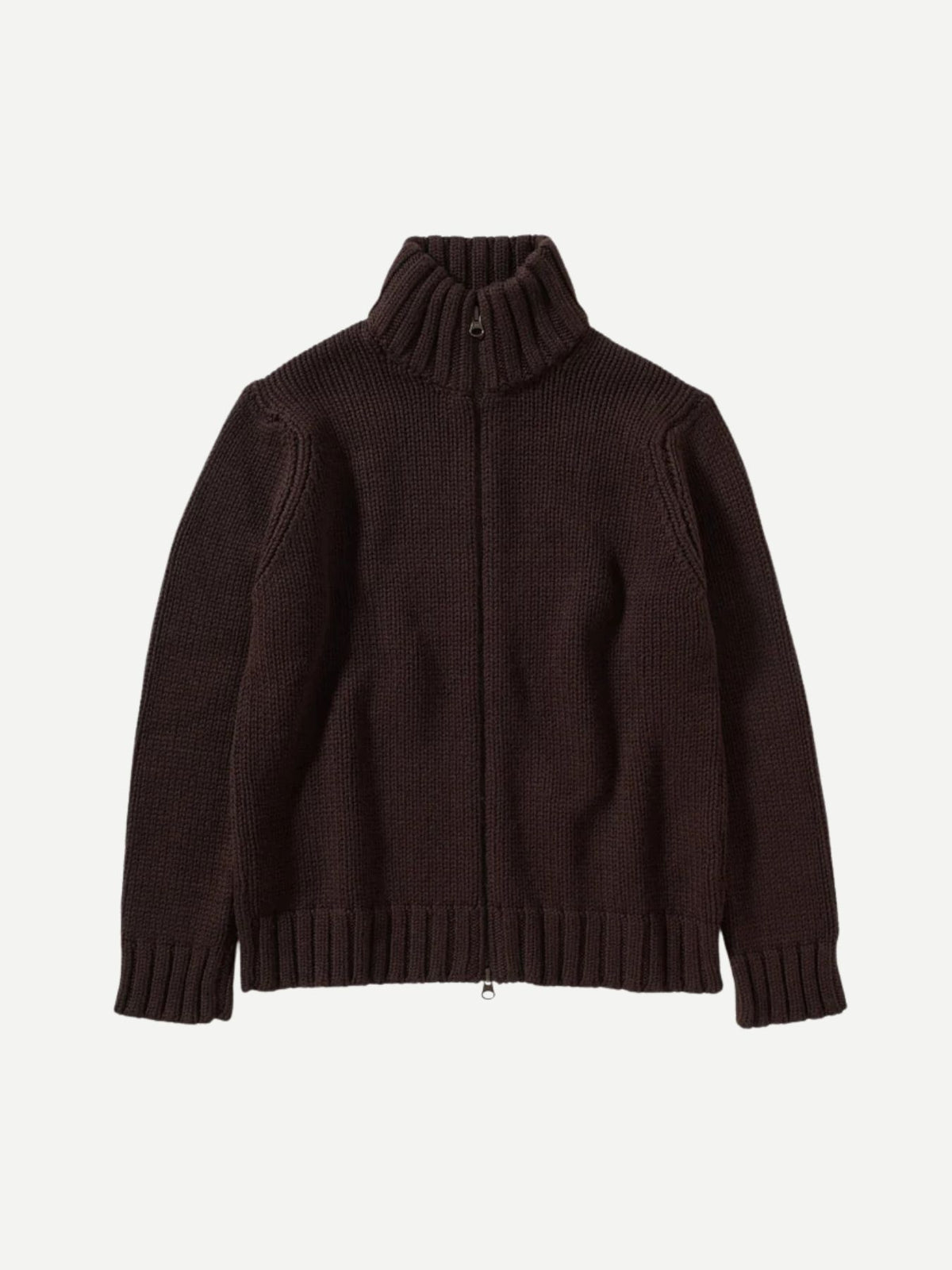 Labo.Art-Cardigan Monte Sweater - Cacao-Sweaters-Boboli-Vancouver-Canada