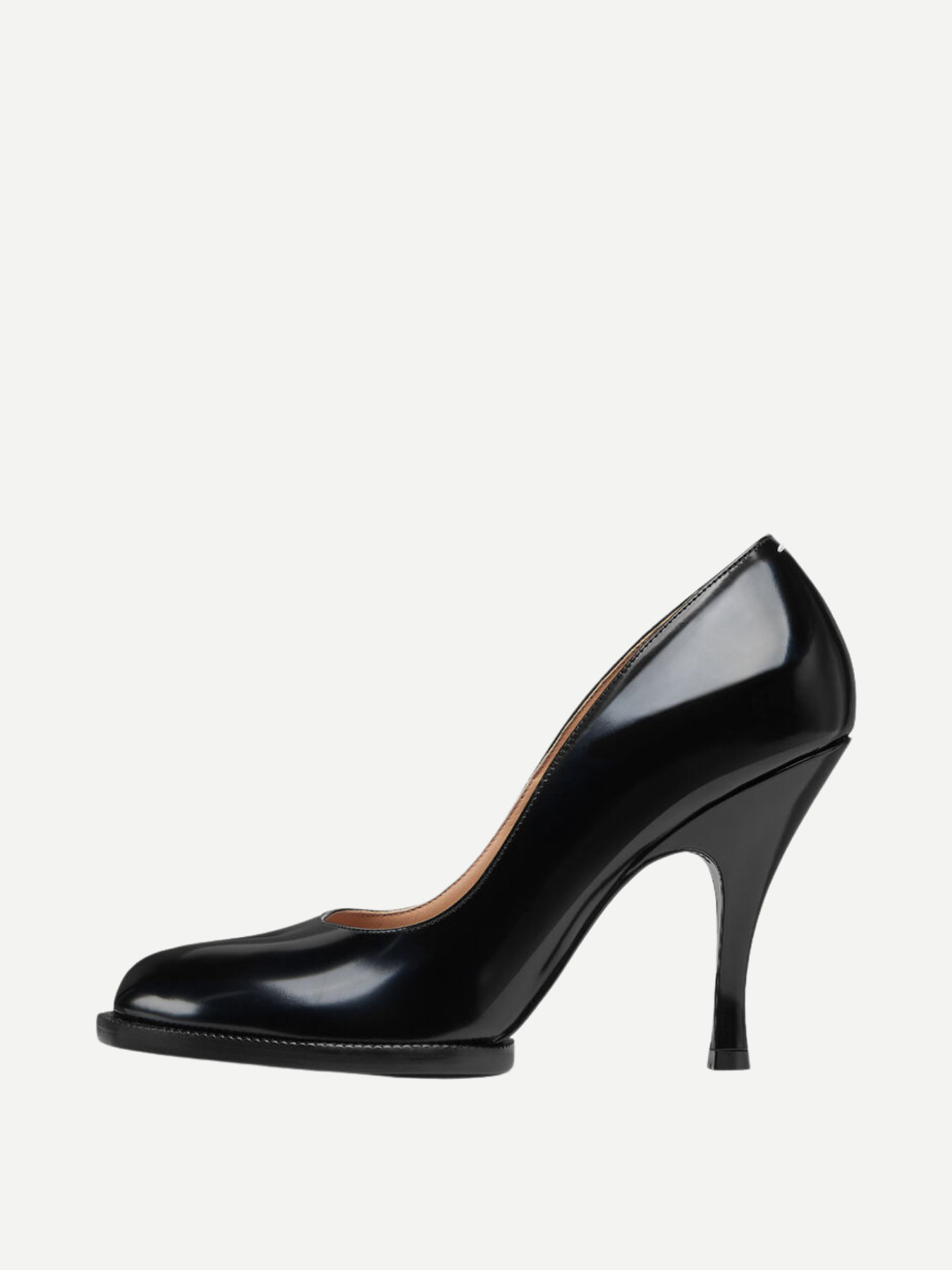 Maison Margiela-Tabi City Evening Pump - Black-Shoes-Boboli-Vancouver-Canada