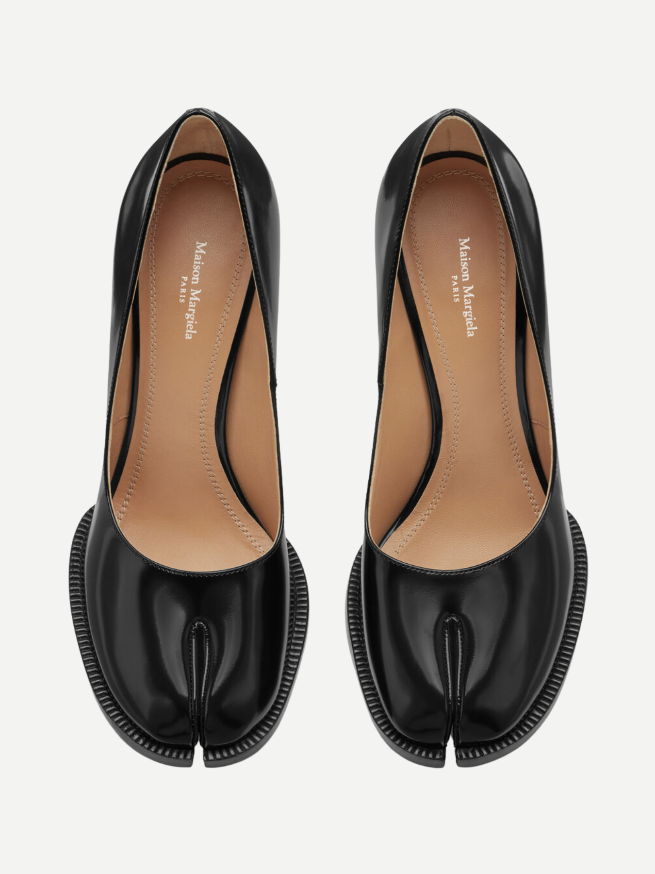 Maison Margiela-Tabi City Evening Pump - Black-Shoes-Boboli-Vancouver-Canada