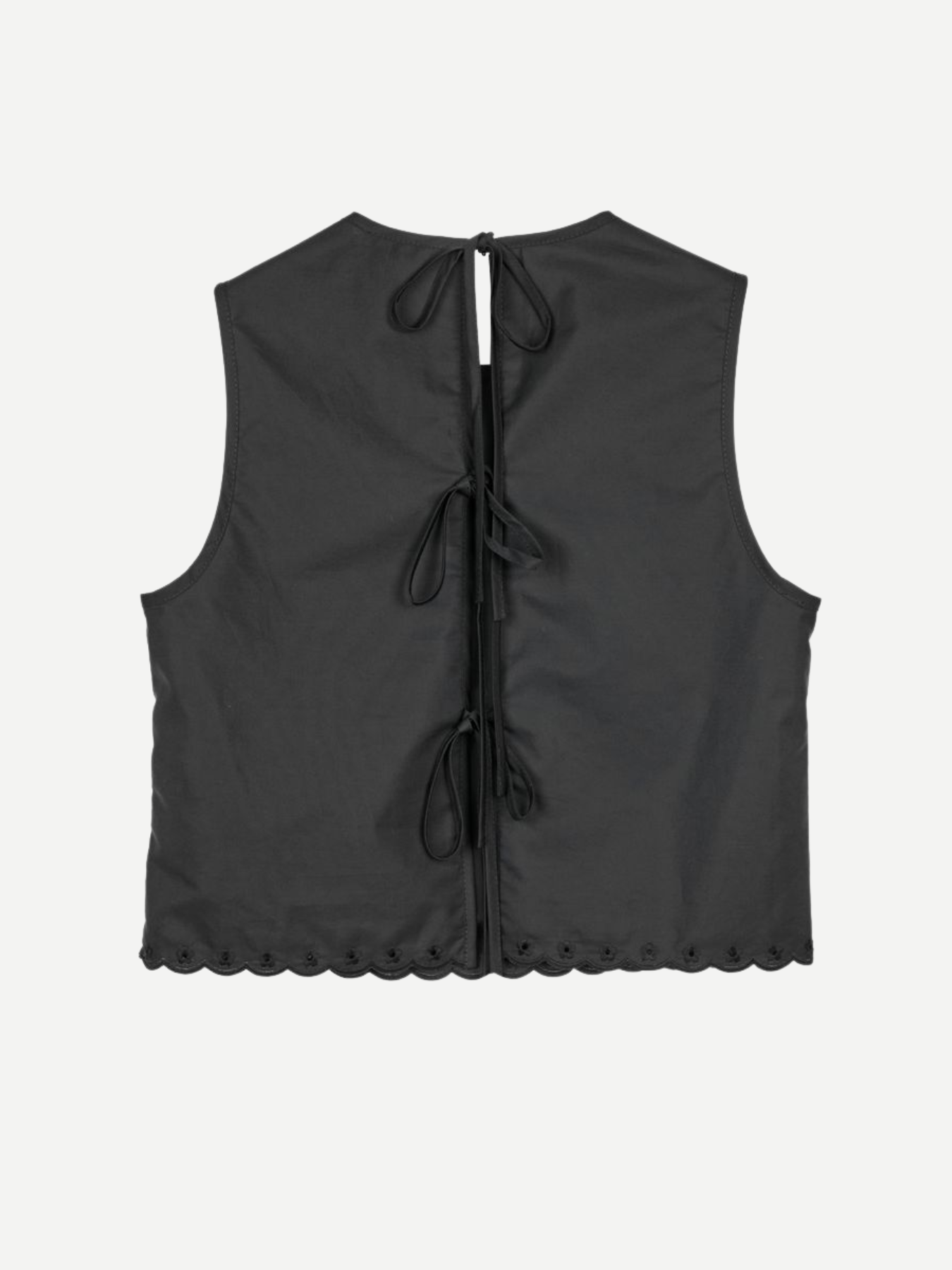 Cecilie Bahnsen-Deeba Top - Black-Tops-Boboli-Vancouver-Canada