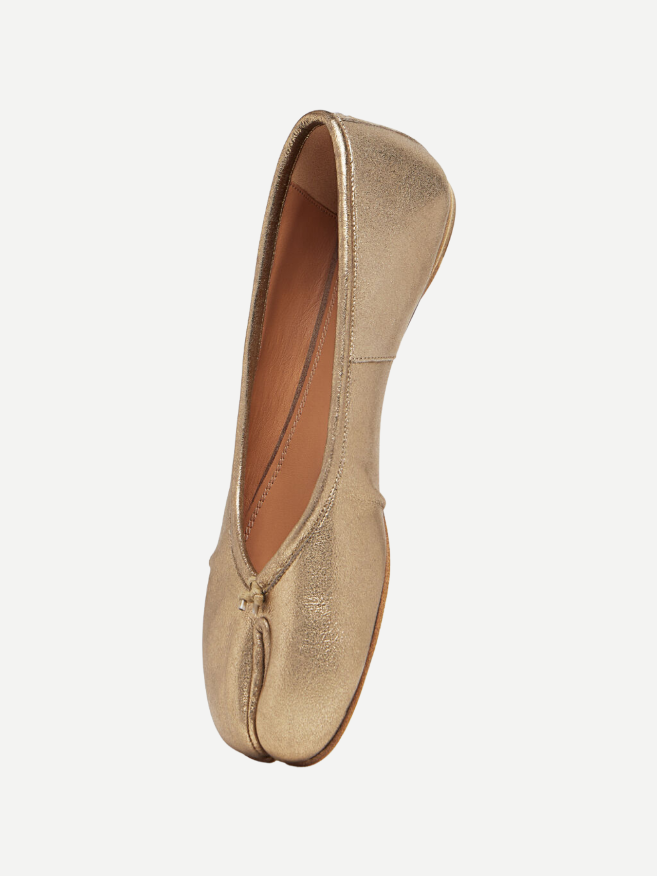 Maison Margiela-Tabi Ballerina - Gold-Shoes-Boboli-Vancouver-Canada