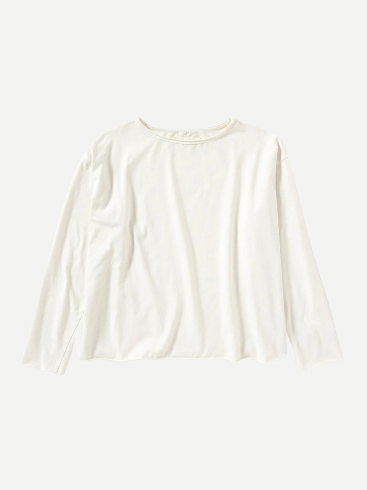 Labo.Art-Maglia Lola Jersey Top - Winter White-Tops-Boboli-Vancouver-Canada
