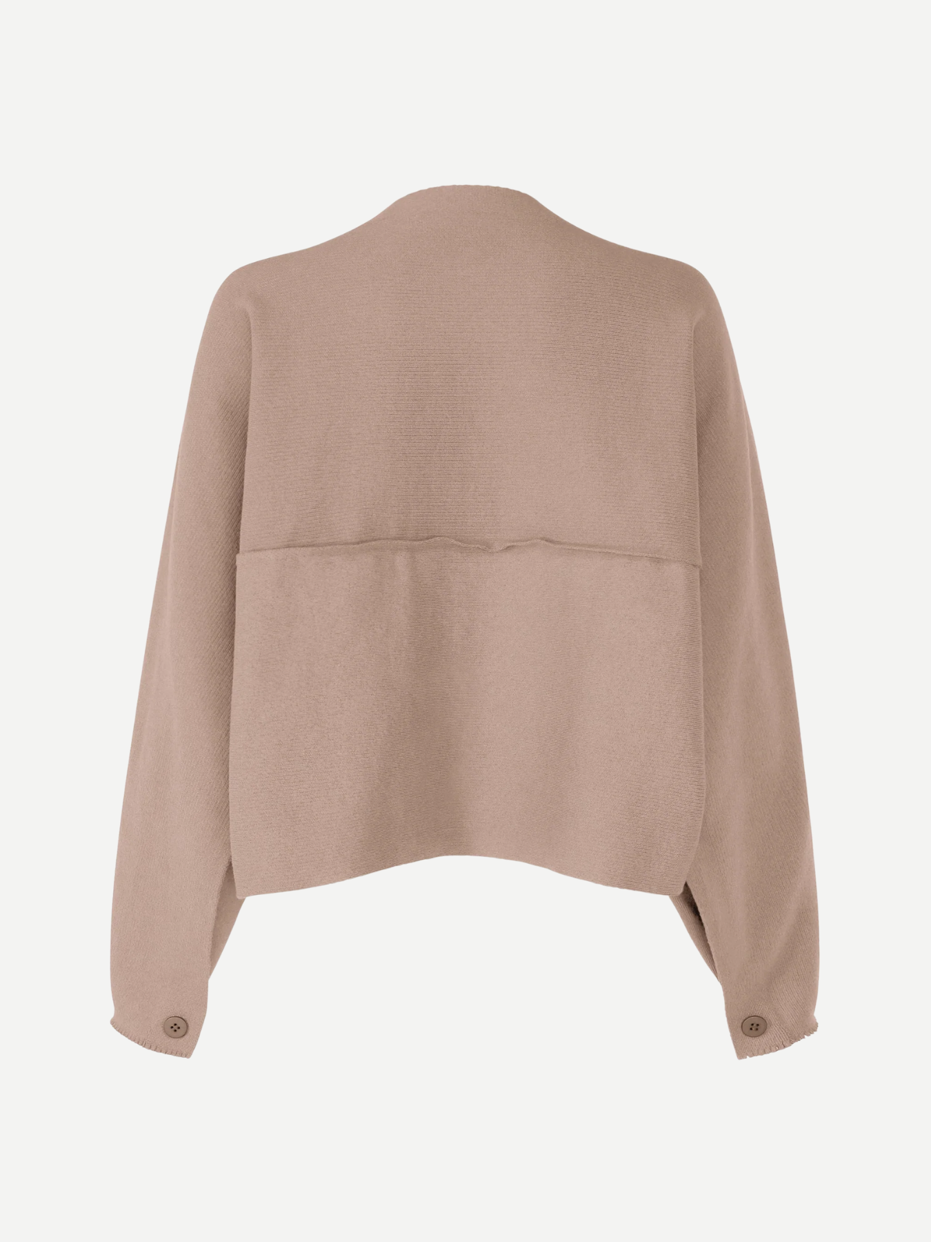 Issey Miyake-Campagne Cardigan - Grey-Cardigans-Boboli-Vancouver-Canada