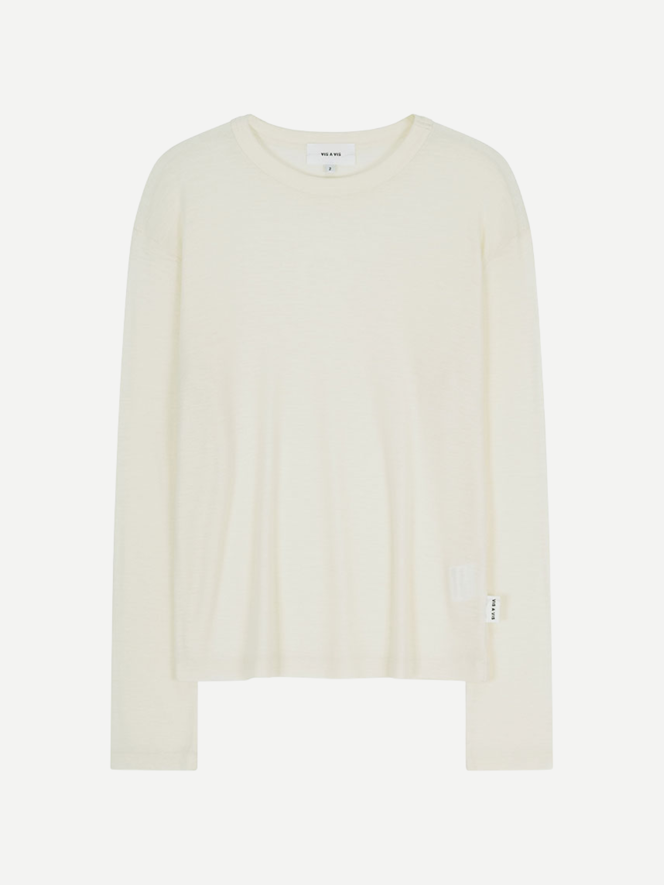 Vis A Vis-Super 120's L.S. Top - Ivory-Tops-Boboli-Vancouver-Canada