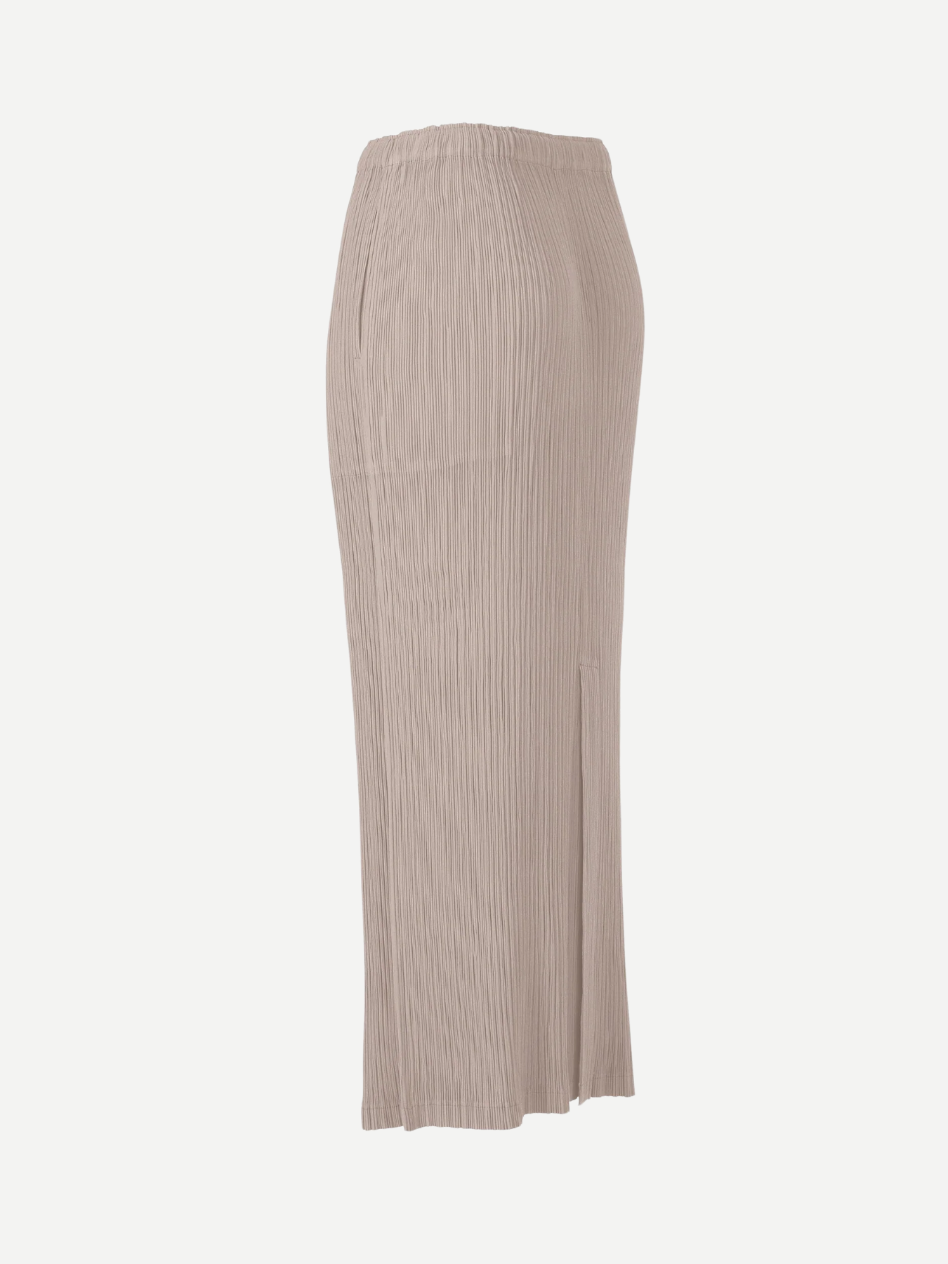 Issey Miyake-Hatching Pleats Skirt - Grey-Skirts-Boboli-Vancouver-Canada