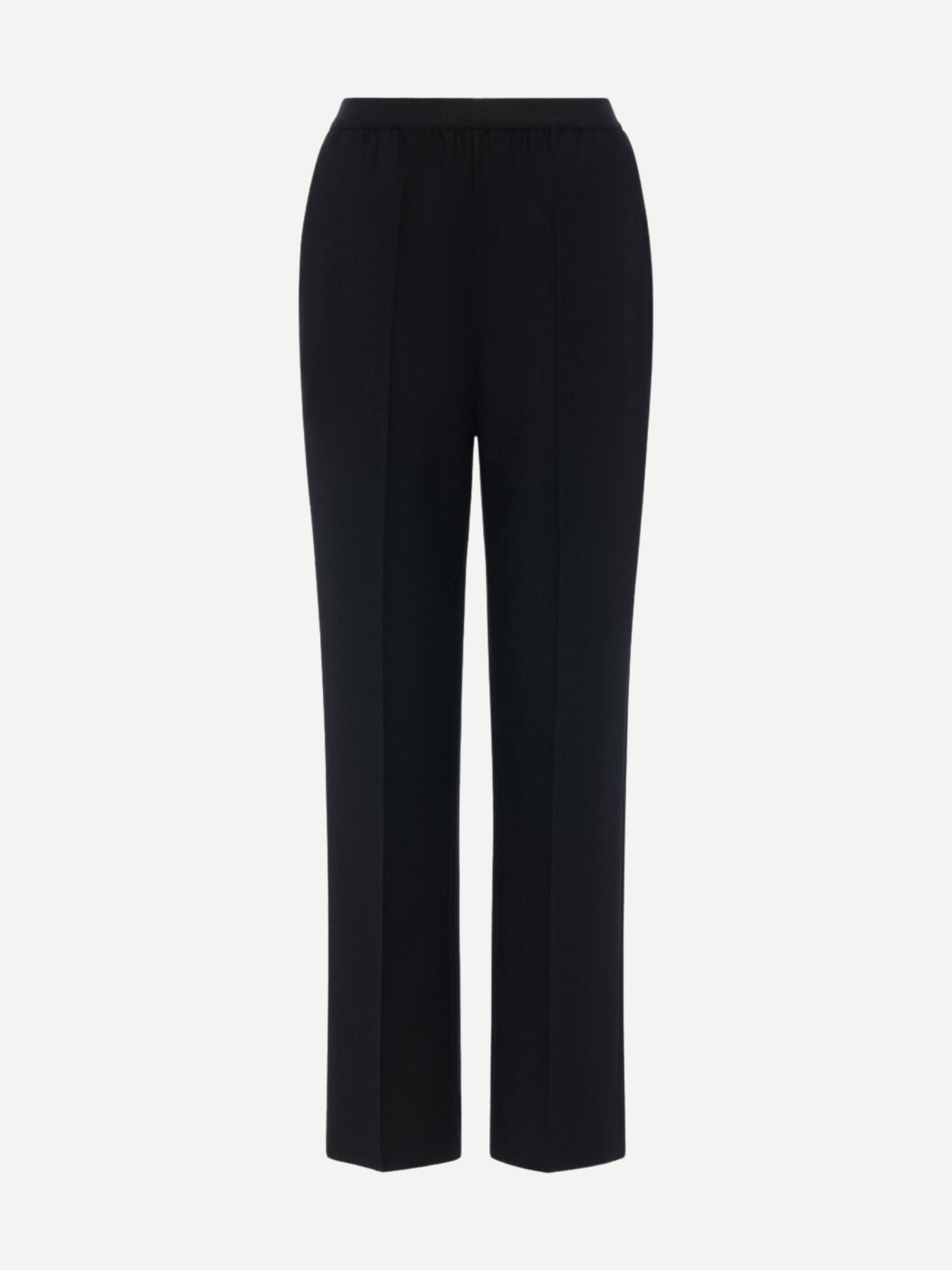 Maison Margiela-Wool straight-Leg trousers - Black-Pants-Boboli-Vancouver-Canada