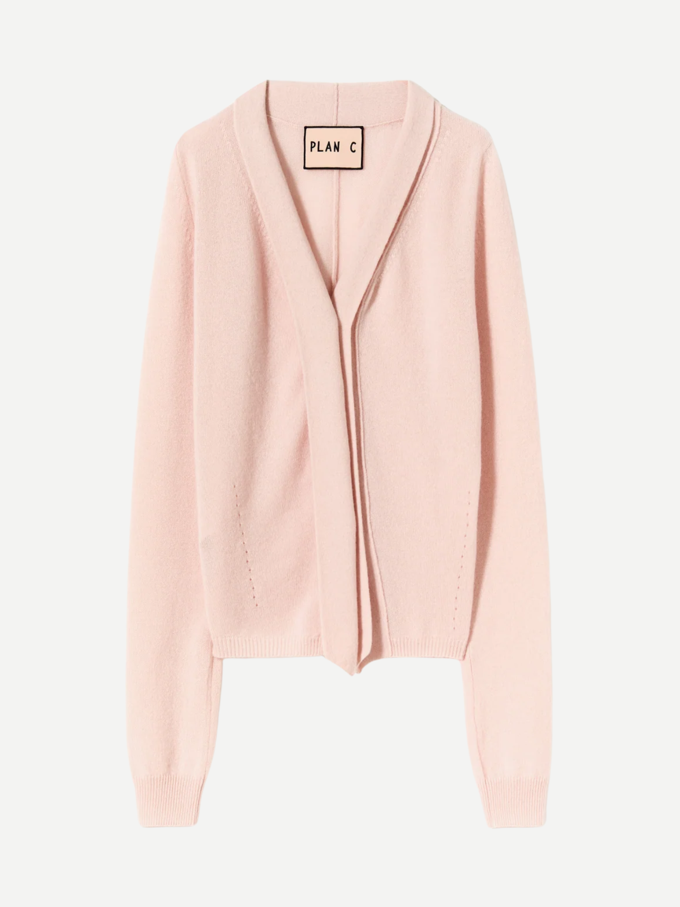 Plan C-Cashmere Cardigan - Baby Pink-Cardigans-Boboli-Vancouver-Canada