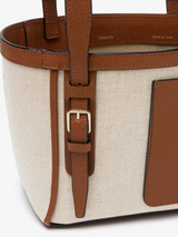 Valextra-Soft Canvas Bucket Micro Bag - Multi-Bags-One Size-Boboli-Vancouver-Canada