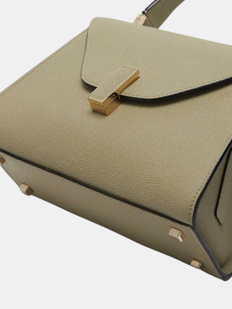 Valextra-Iside Top Handle Mini Bag - Tundra-Bags-One Size-Boboli-Vancouver-Canada