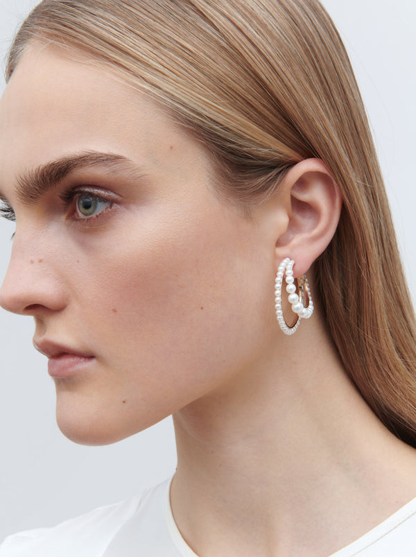 Sophie Bille Brahe-Boucle de Perle Earrings-Jewellery-One Size-Boboli-Vancouver-Canada