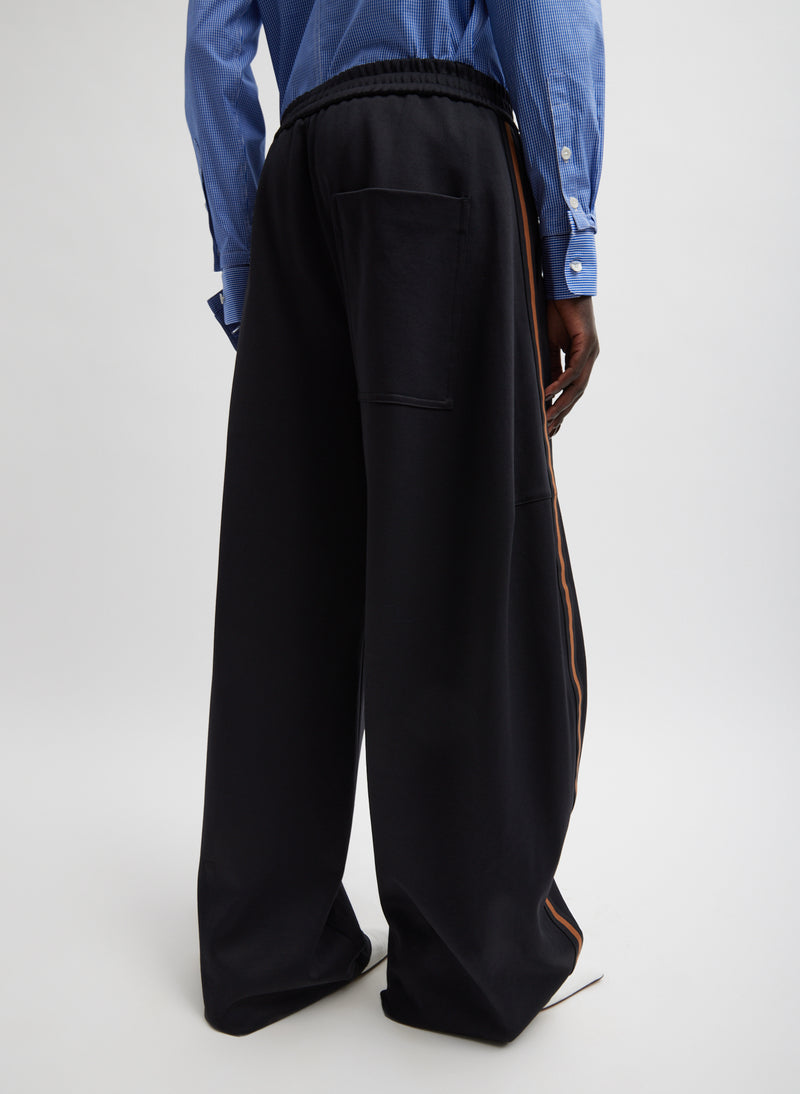 Tibi-Active Knit Winslow Pant - Black-Pants-Boboli-Vancouver-Canada