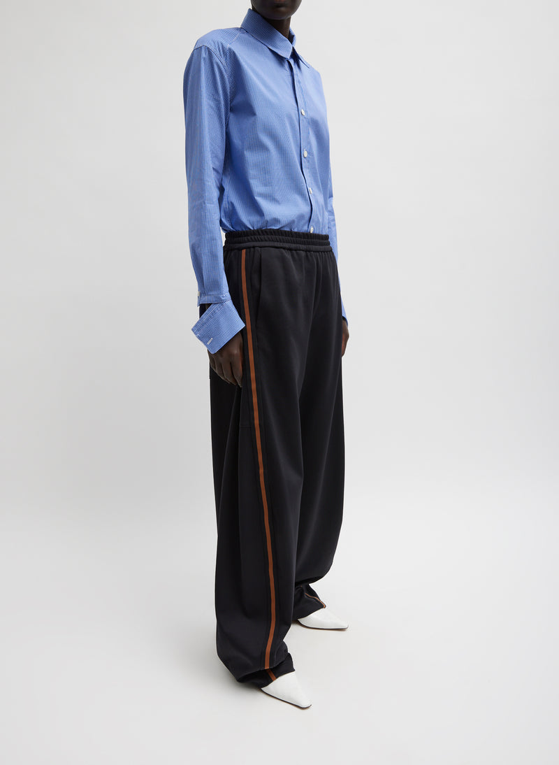 Tibi-Active Knit Winslow Pant - Black-Pants-Petite XXS-Boboli-Vancouver-Canada