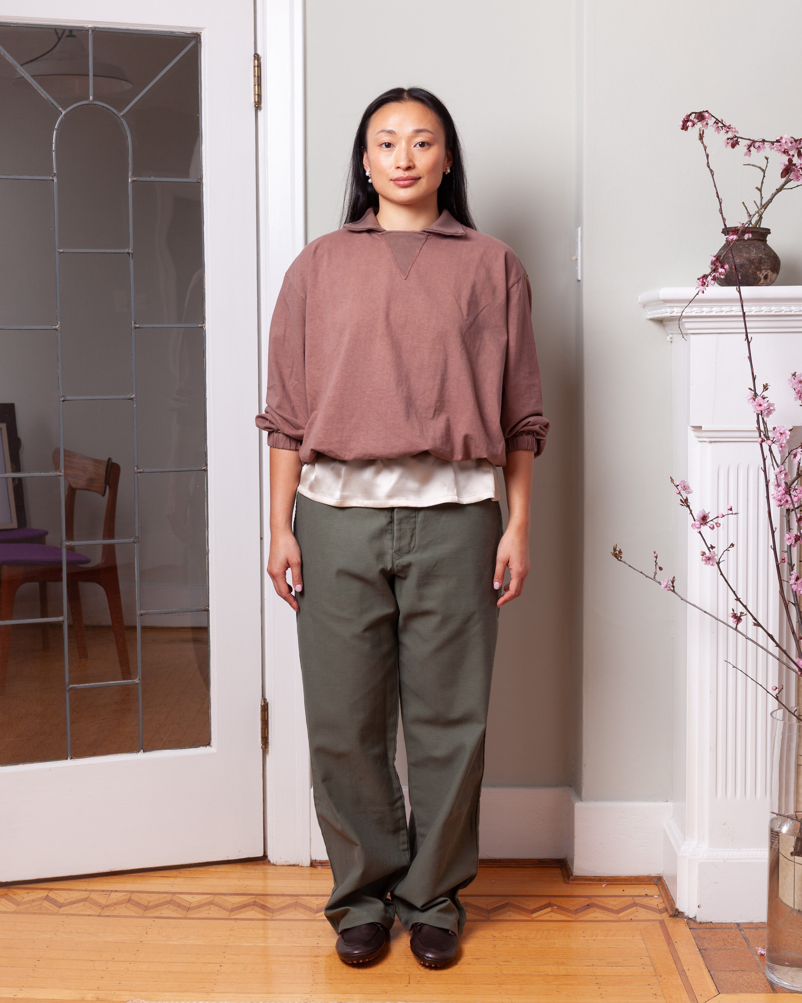 EPL-Chino Pant - Army Green-Pants-Boboli-Vancouver-Canada