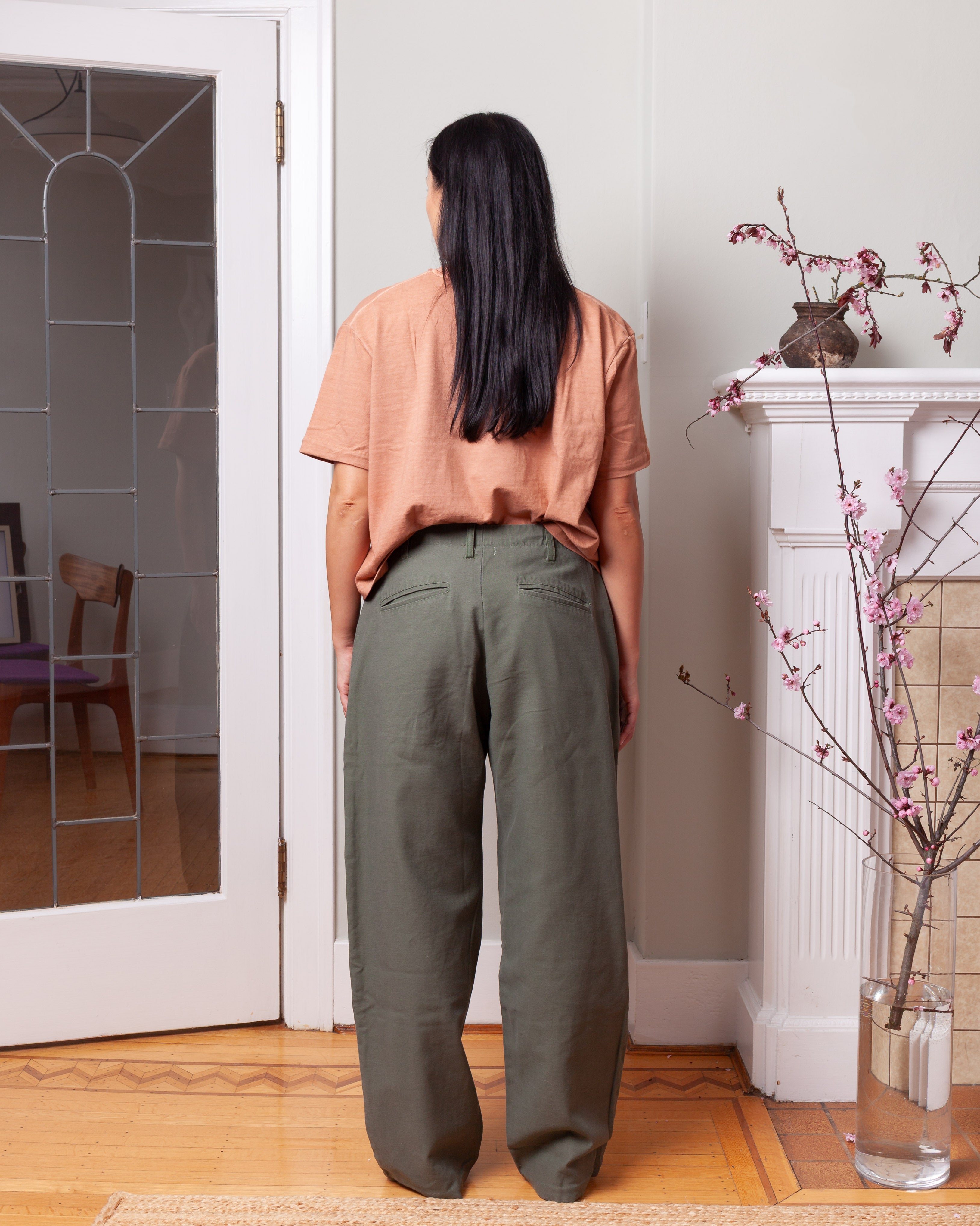 EPL-Chino Pant - Army Green-Pants-Boboli-Vancouver-Canada
