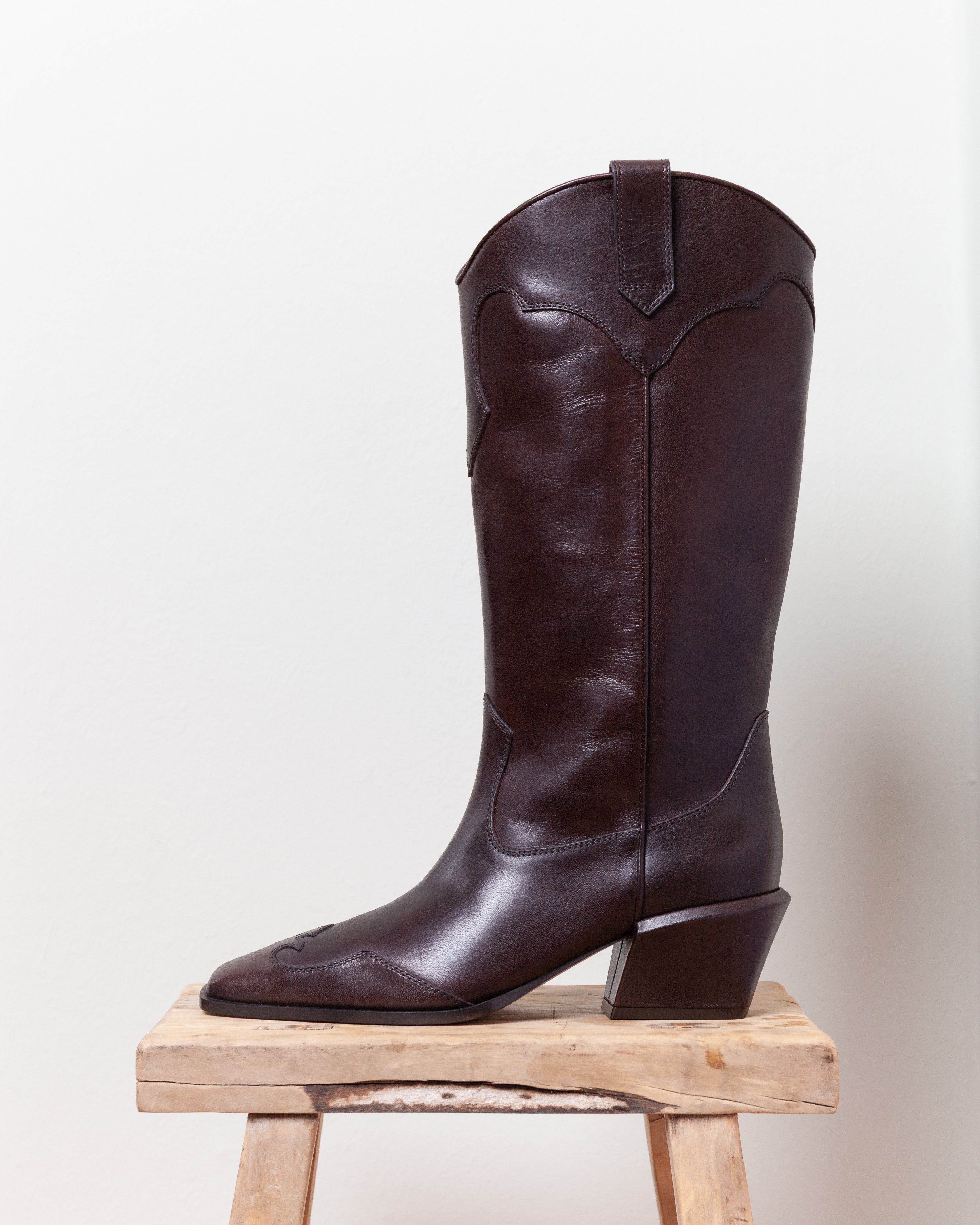 Bettina Western Boot 50 - Ebony