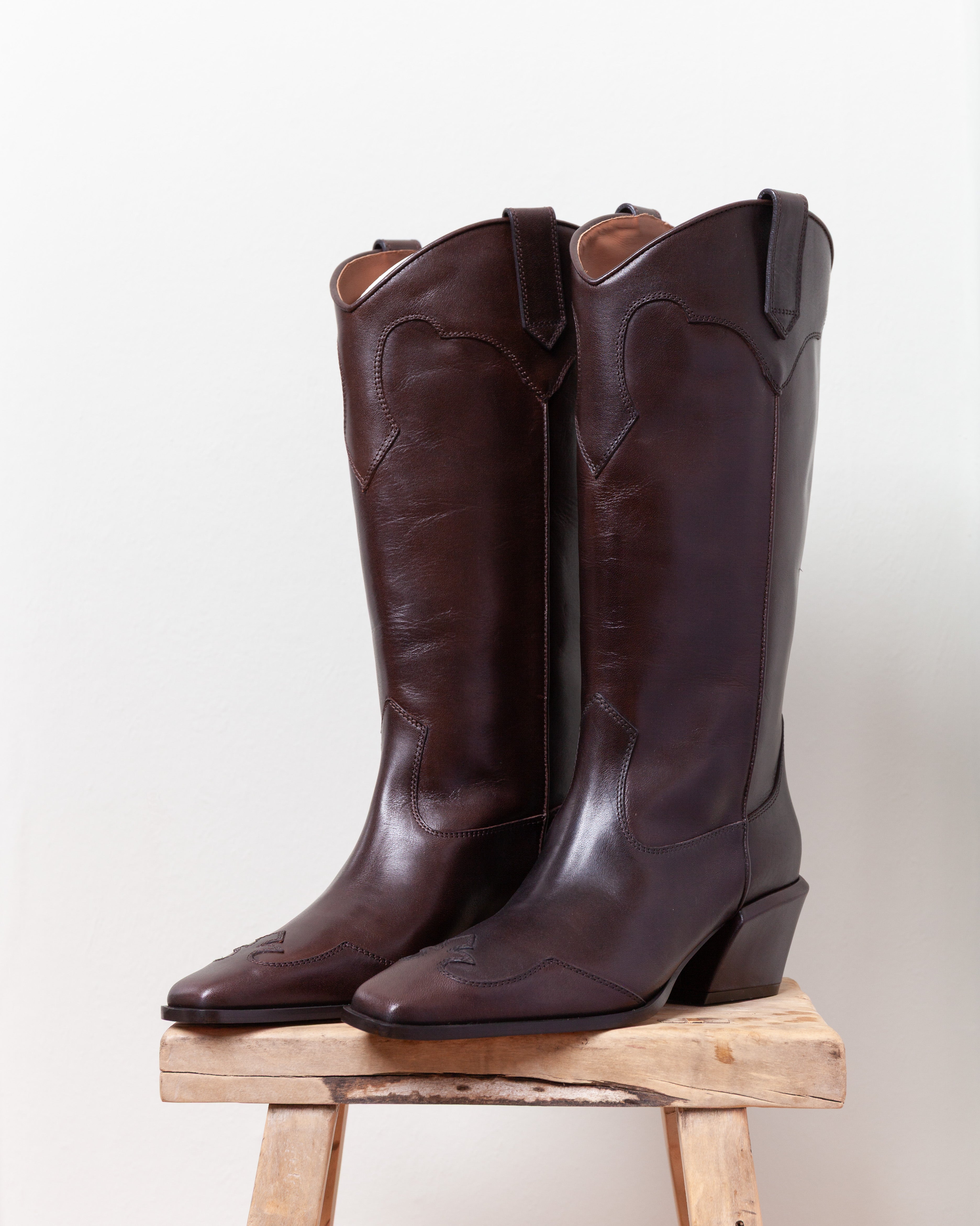 Bettina Western Boot 50 - Ebony