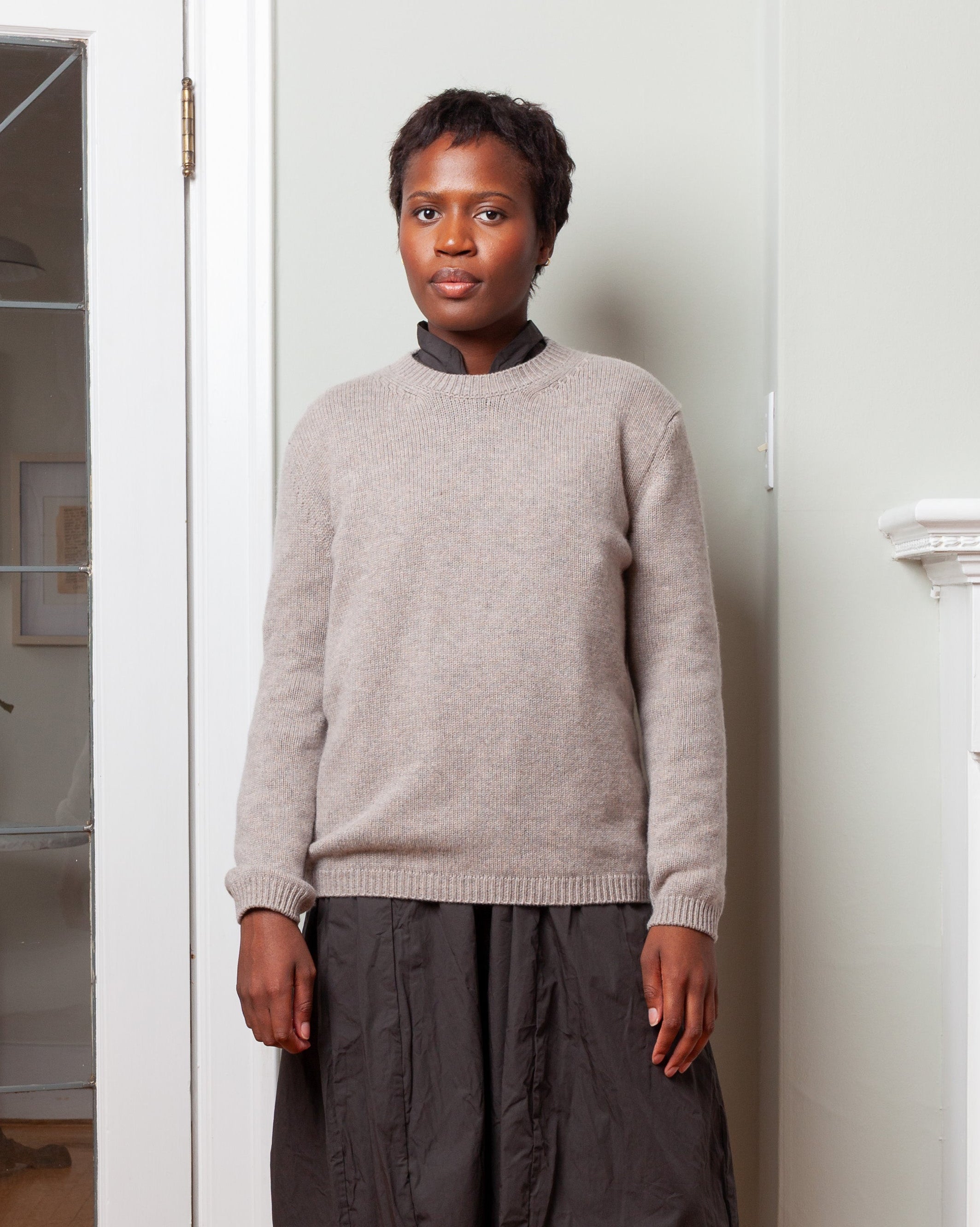 Cashmere Pulli - Greige