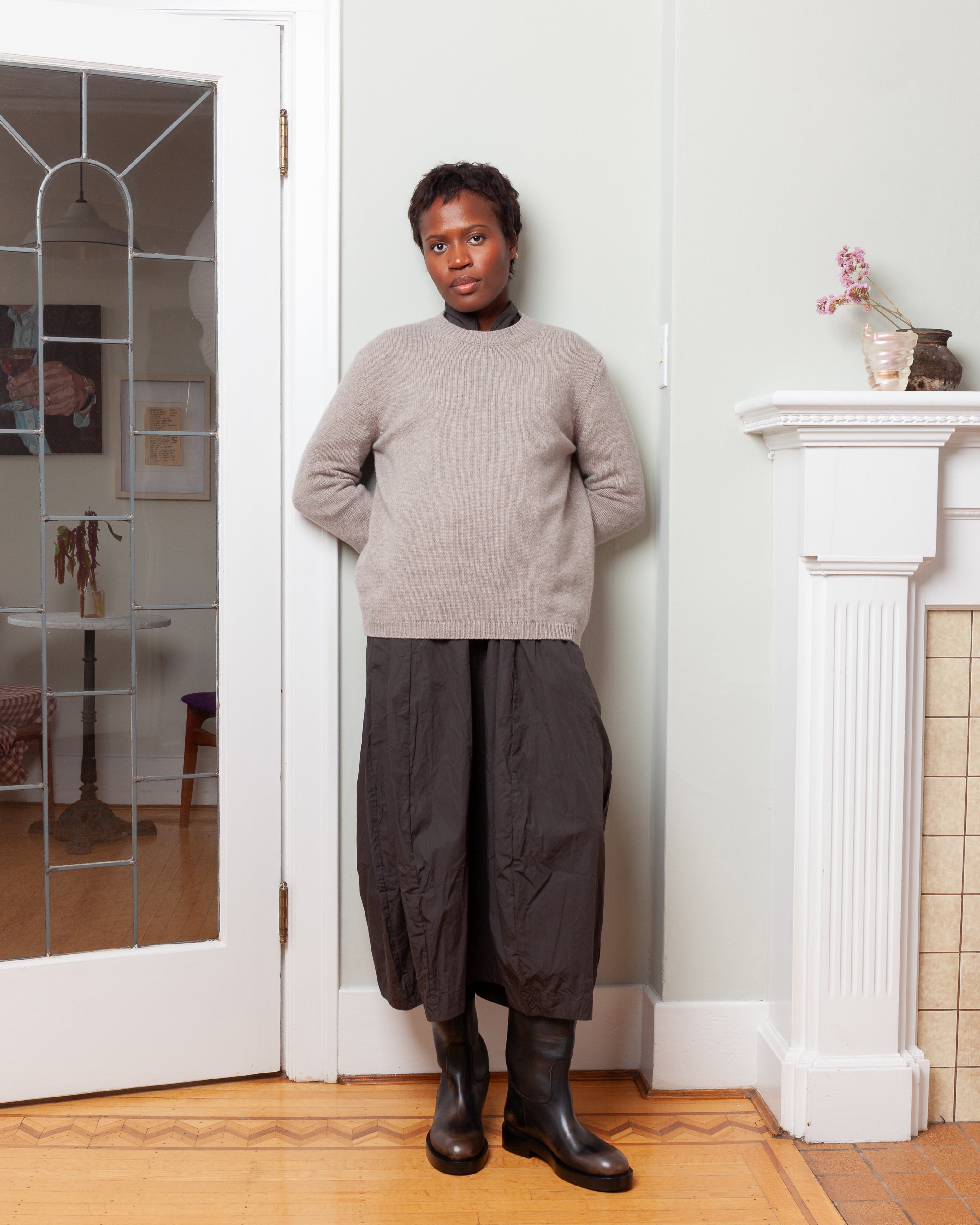 Cashmere Pulli - Greige