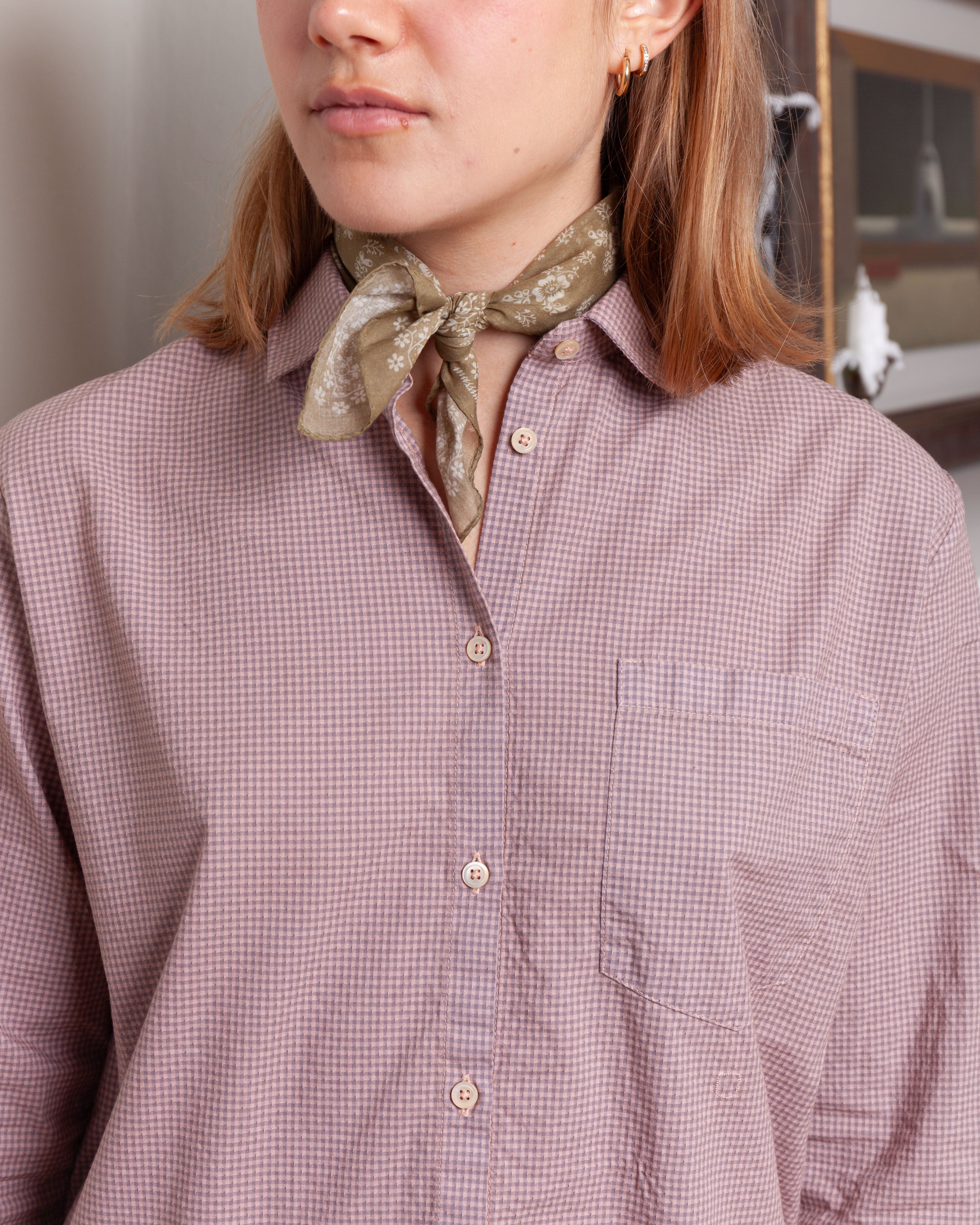 Massimo Alba-Uma Classic Shirt - Boreal Pink-Shirts-Boboli-Vancouver-Canada