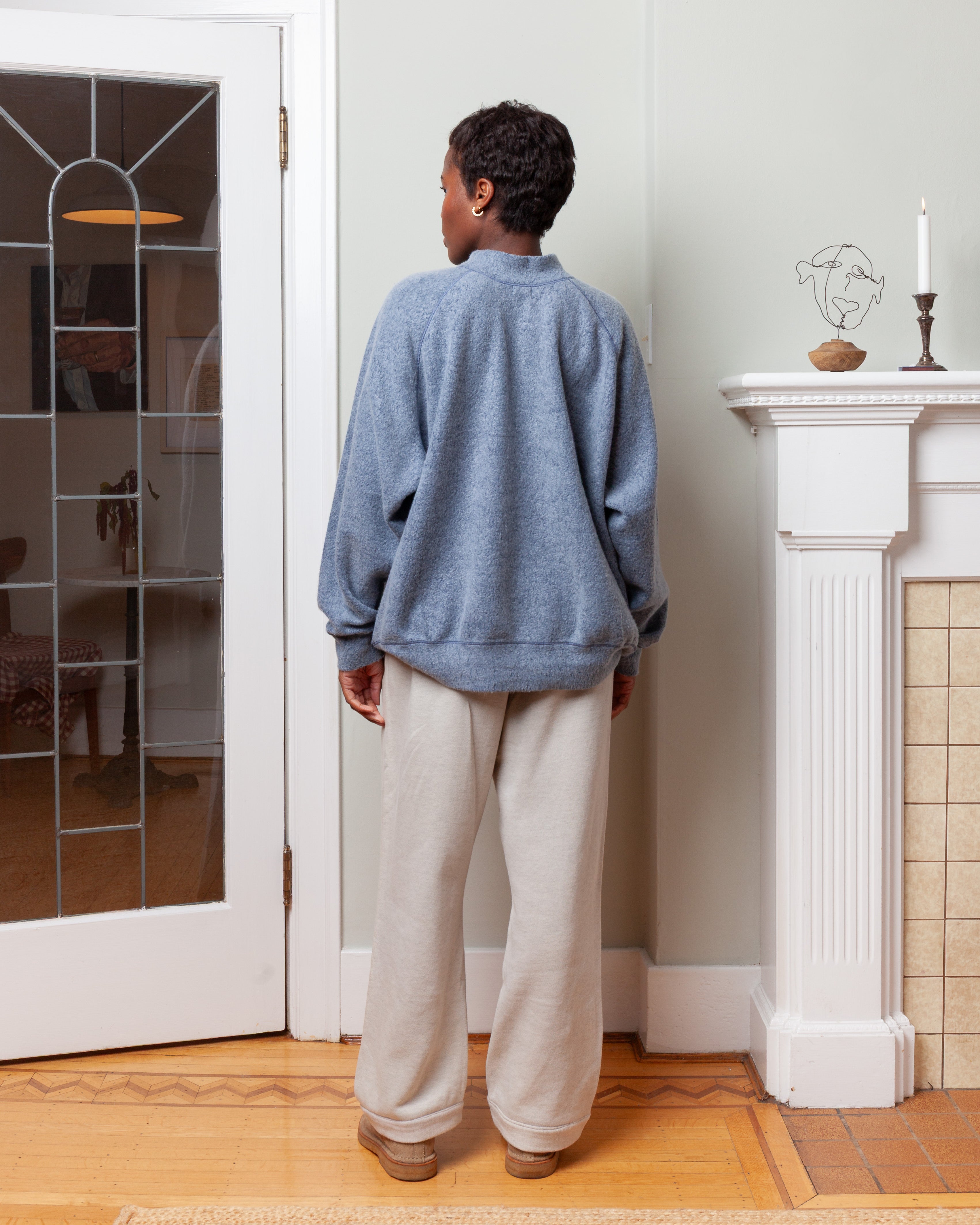 Mock Raglan - Blue Horizon