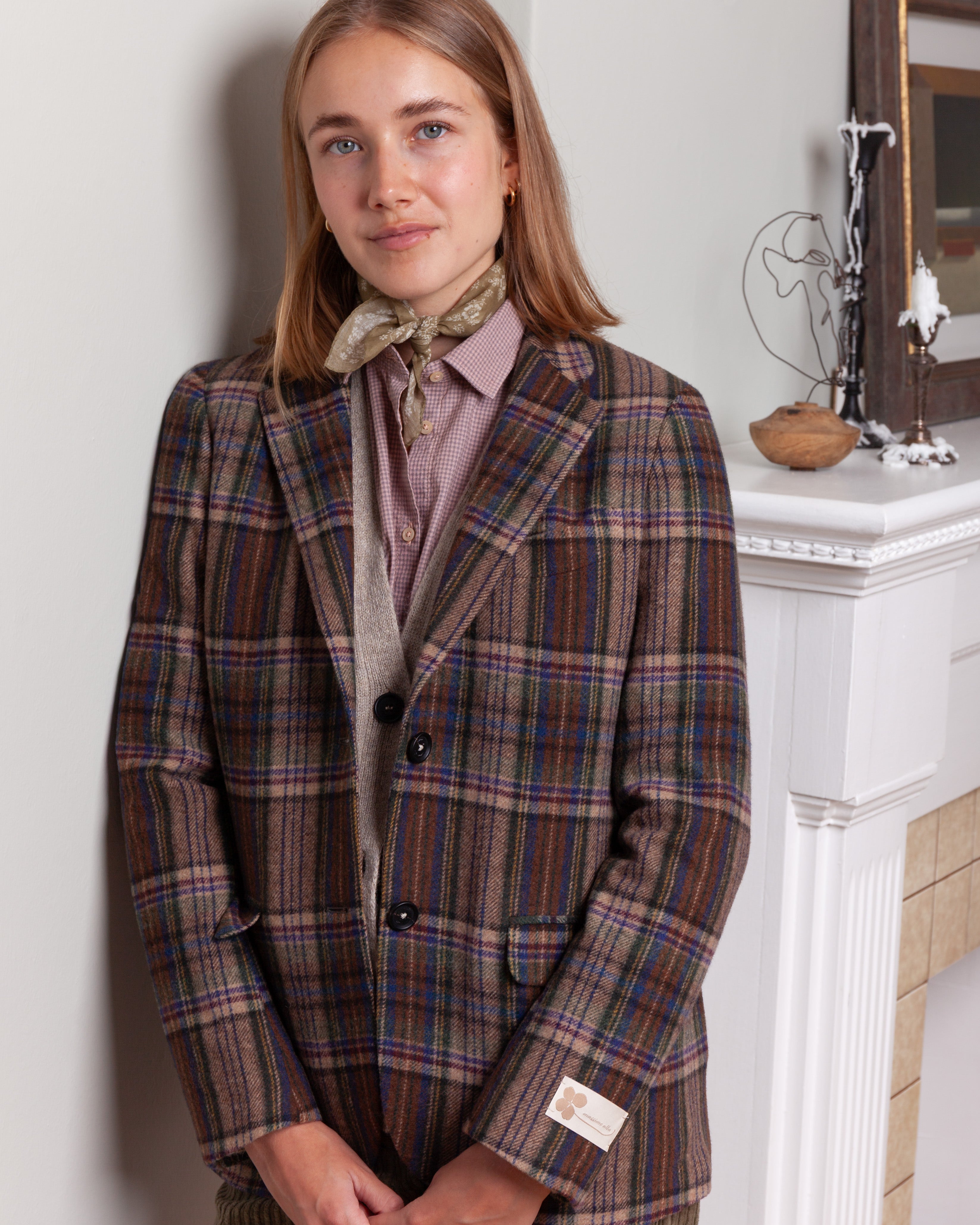 Massimo Alba-Tolosa Unstructured Blazer - Pino-Blazers-Boboli-Vancouver-Canada