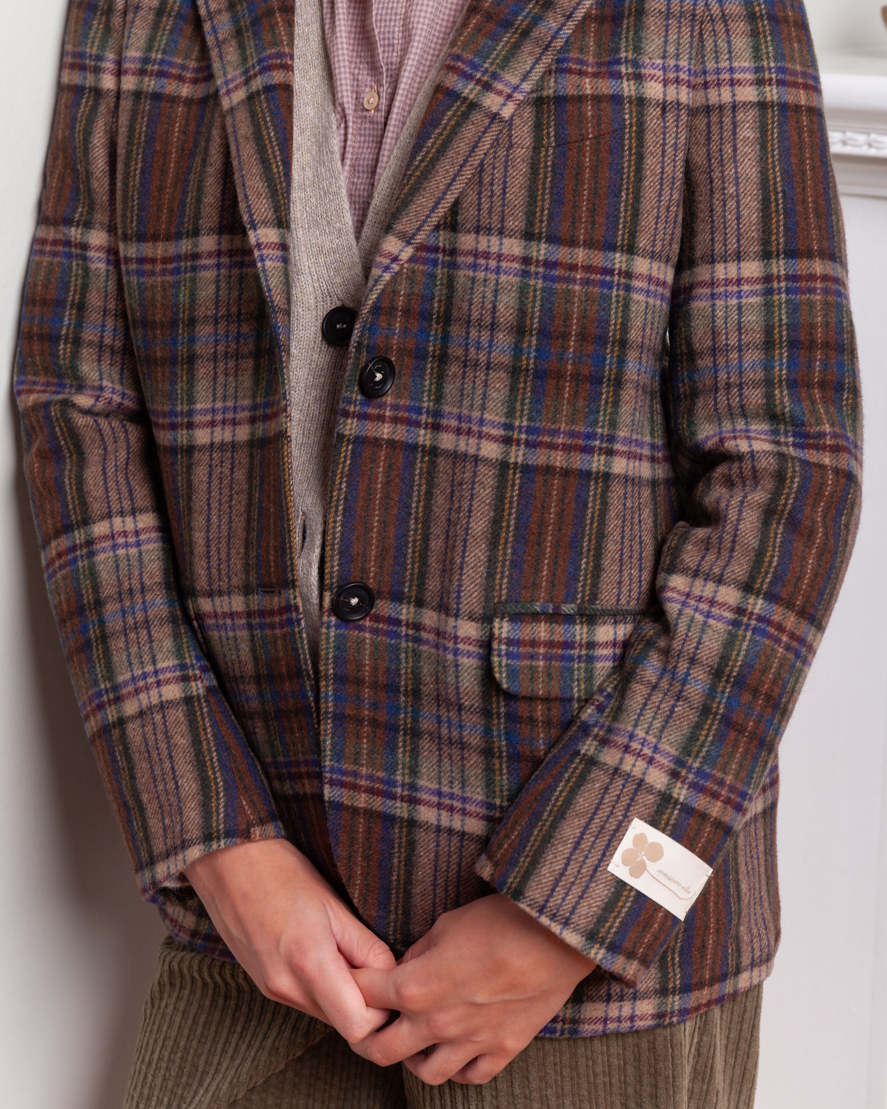 Massimo Alba-Tolosa Unstructured Blazer - Pino-Blazers-Boboli-Vancouver-Canada