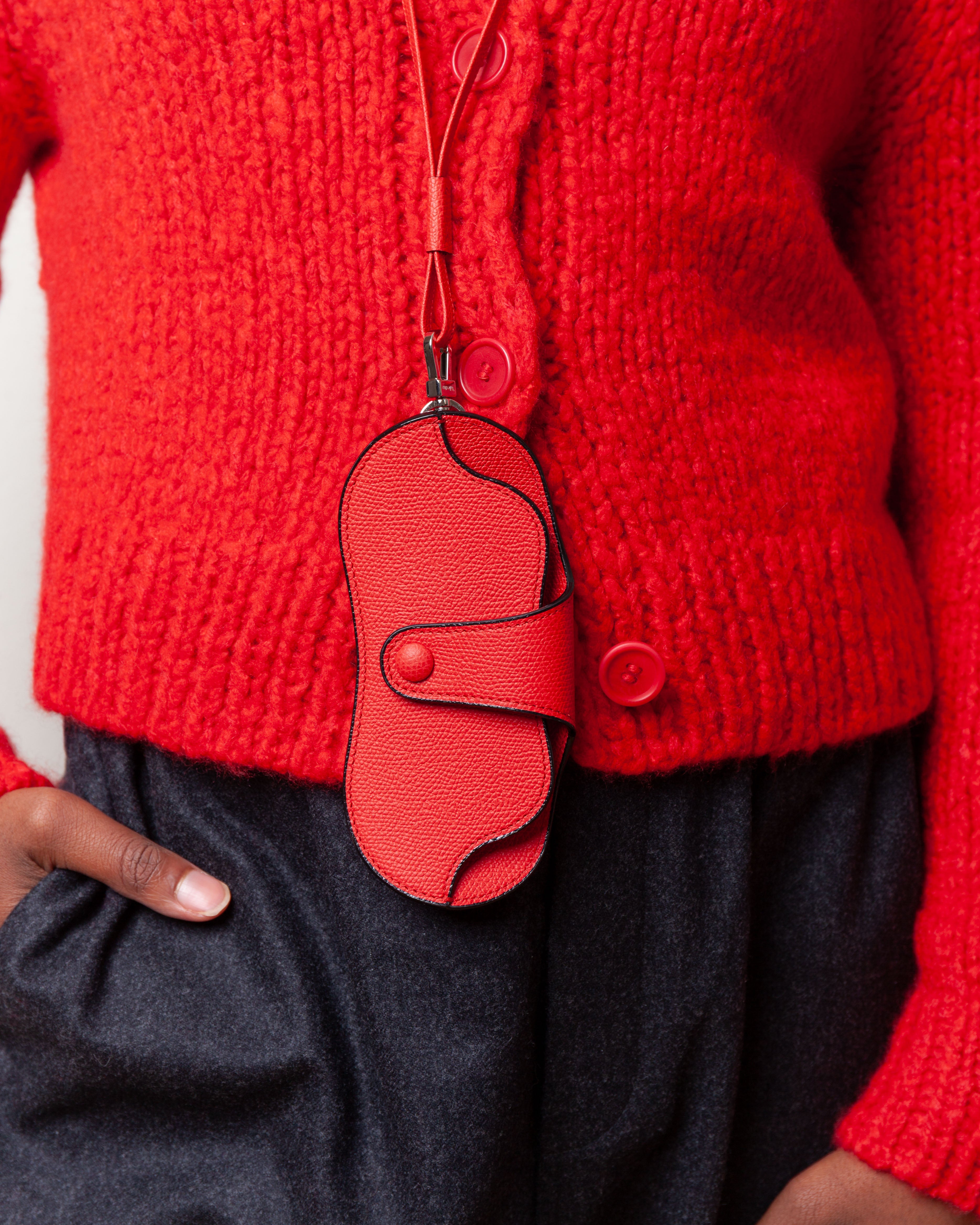 Wommelsdorff-Tara Cashmere Silk Sweater - Rouge/Tomato-Sweaters-Boboli-Vancouver-Canada